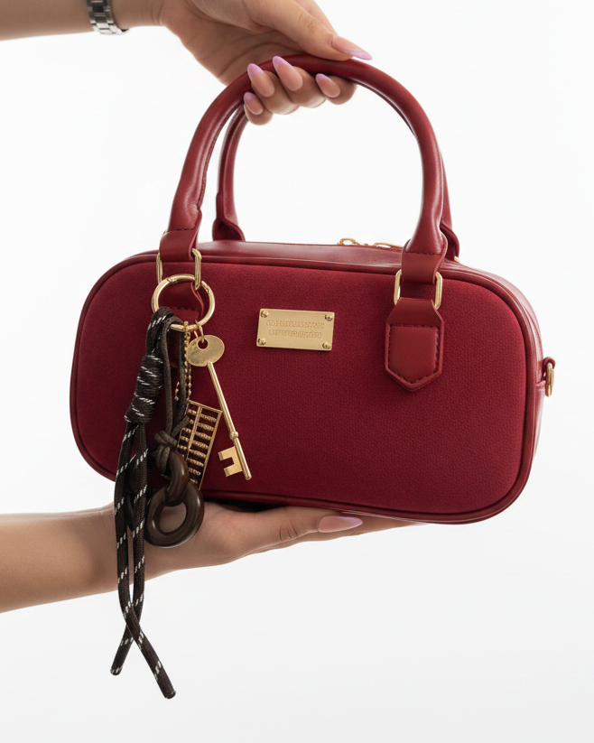 Sac à main lucy Rouge