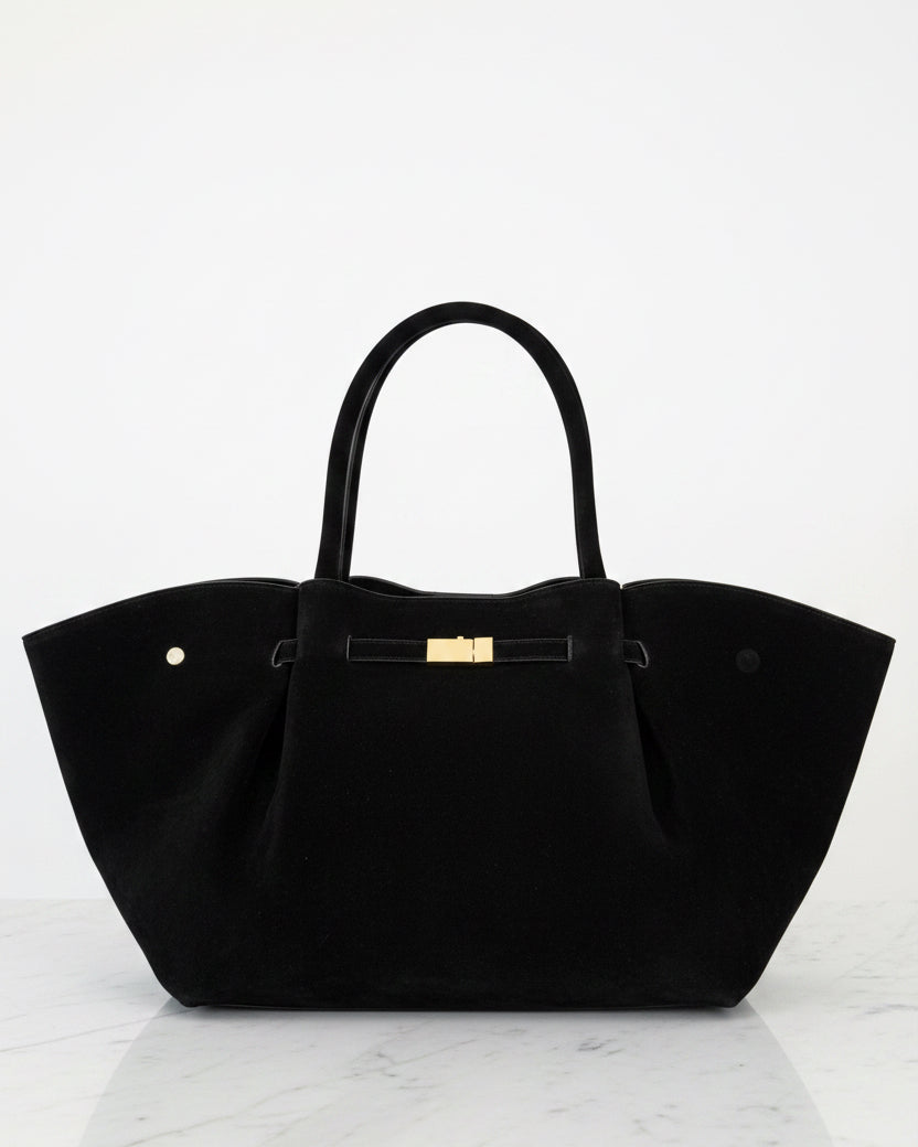 Sac à main Le Sublime Daim Noir