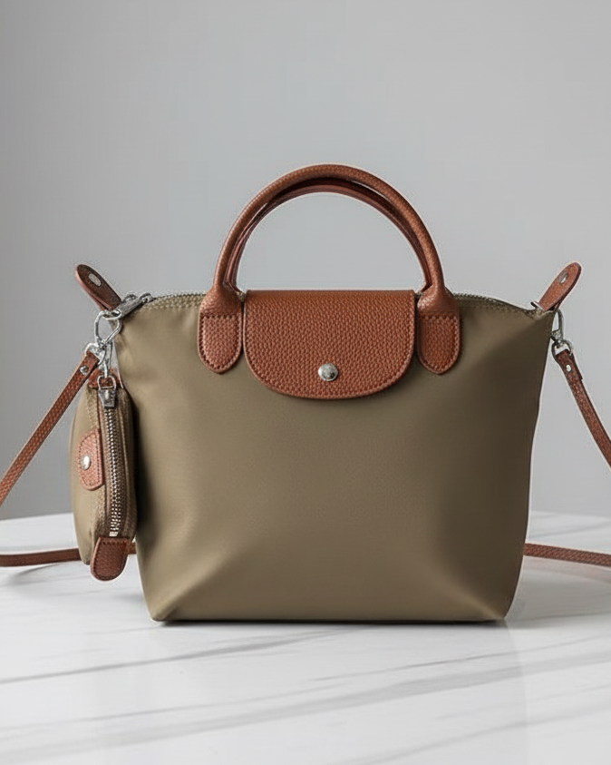 Sac a bandoulière +Mini-Pochette Grége