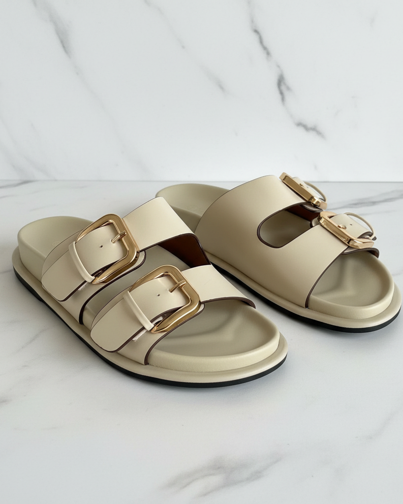 Mules comfort Buckles