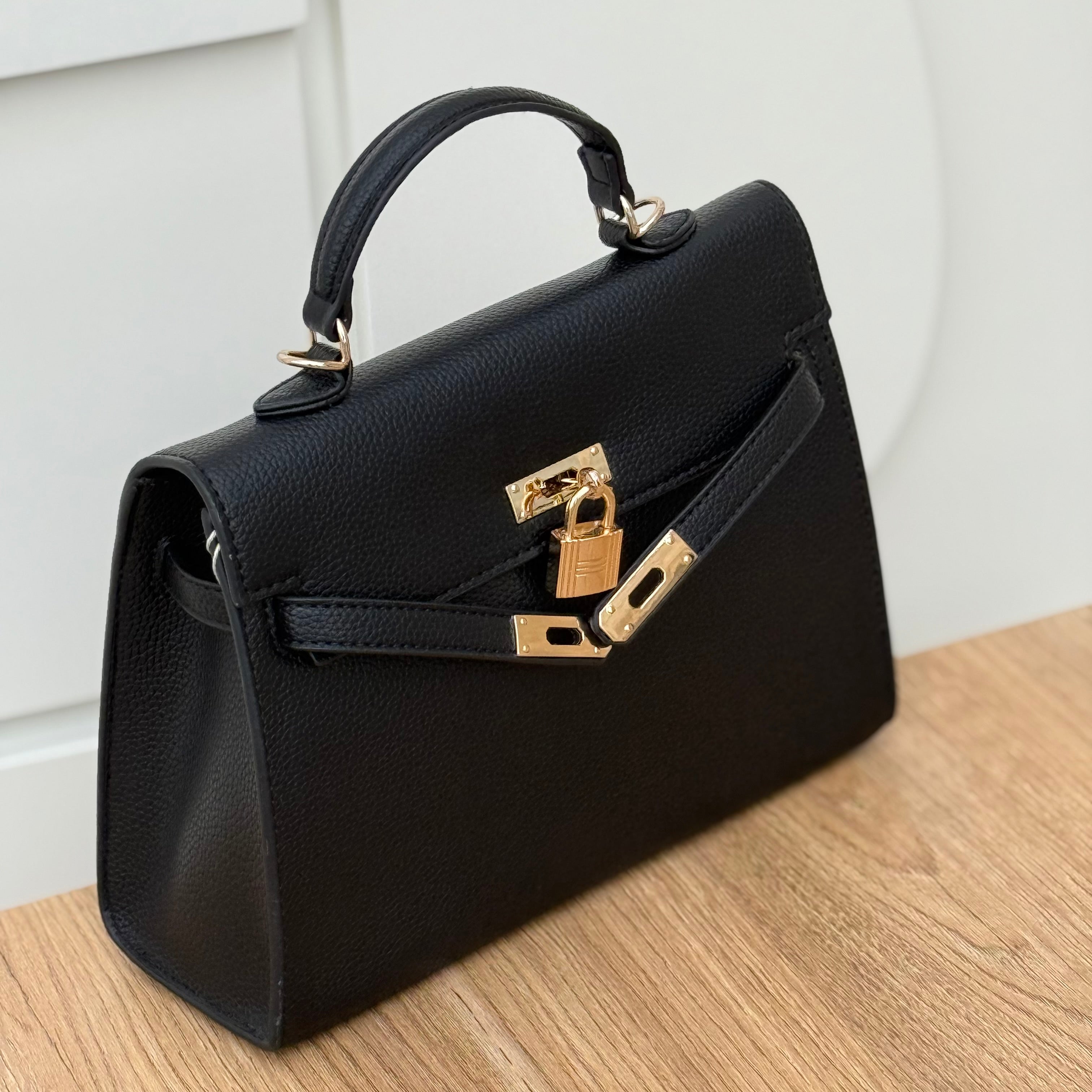 Sac Le Cadenas d'Or Noir