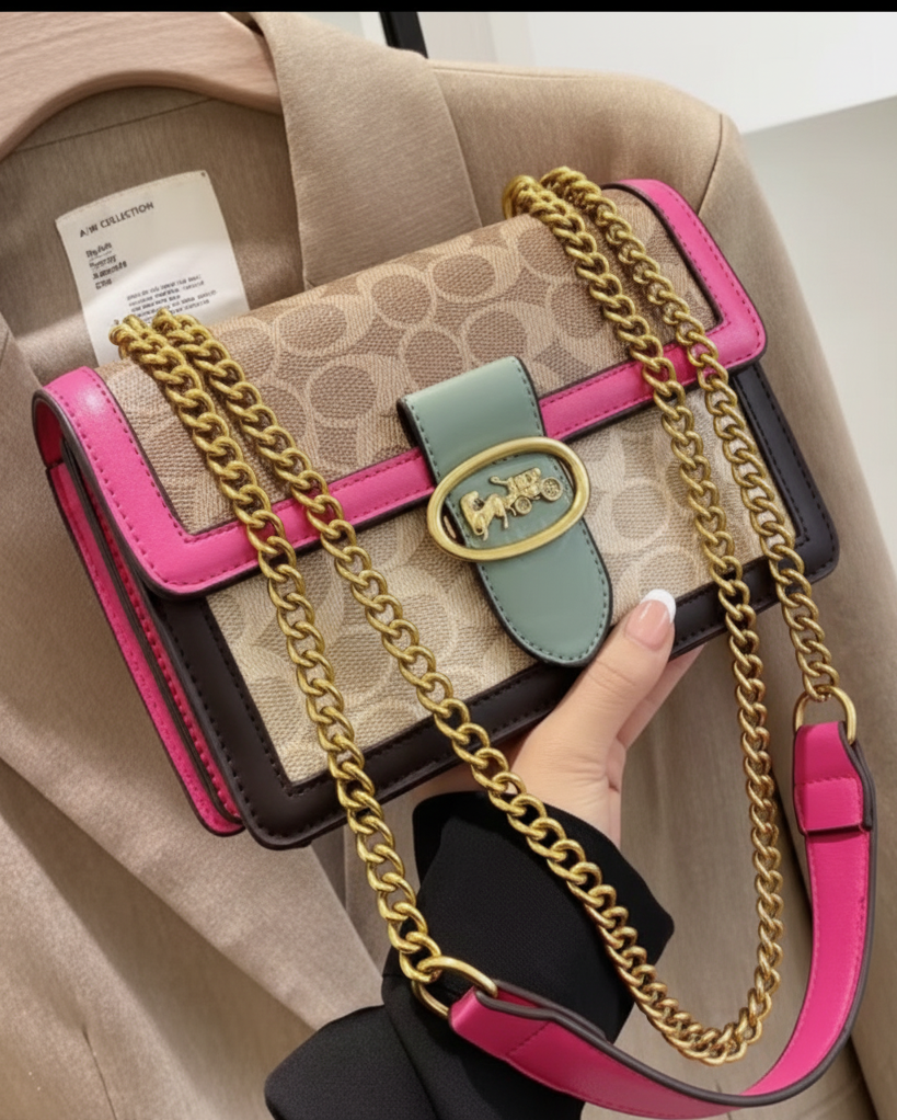 Sac Aura Dorée Rose - hkstore