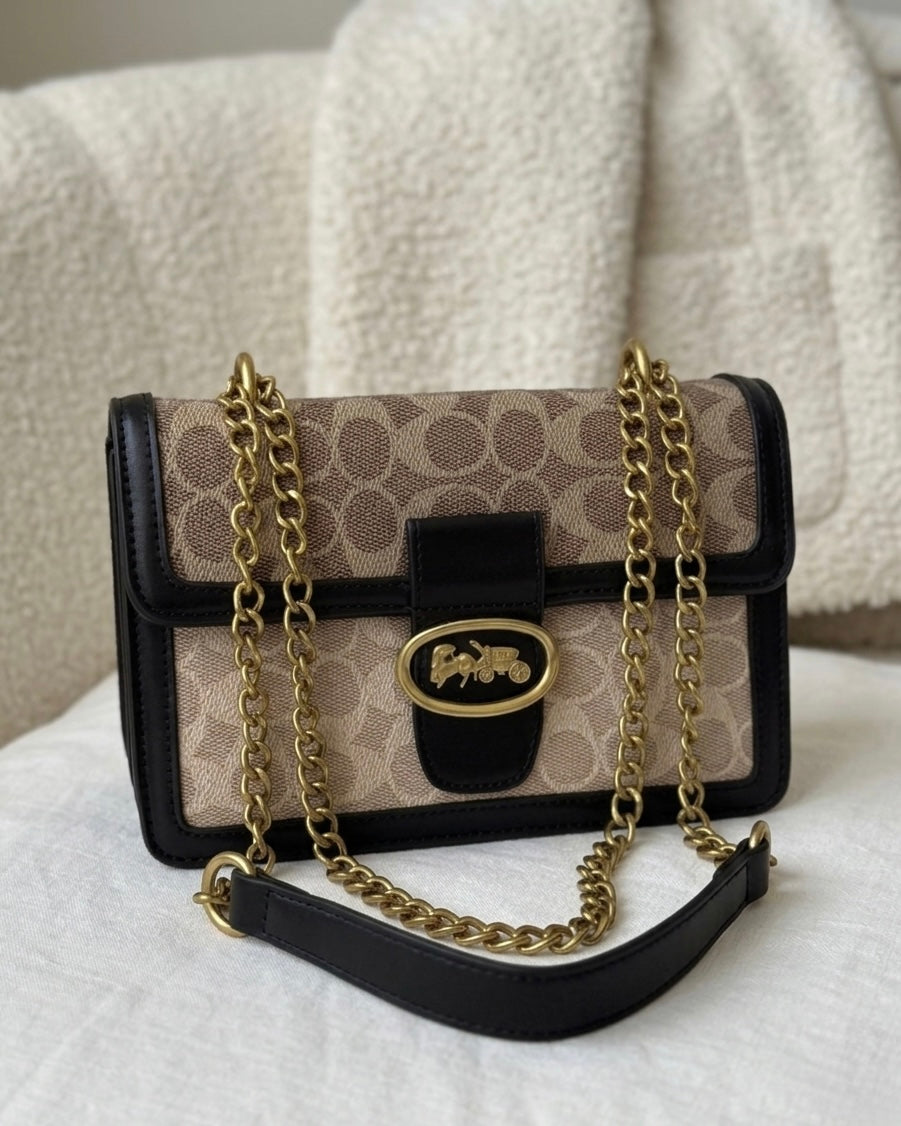 Sac Aura Dorée noir - hkstore