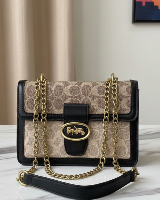 Sac Aura Dorée noir - hkstore