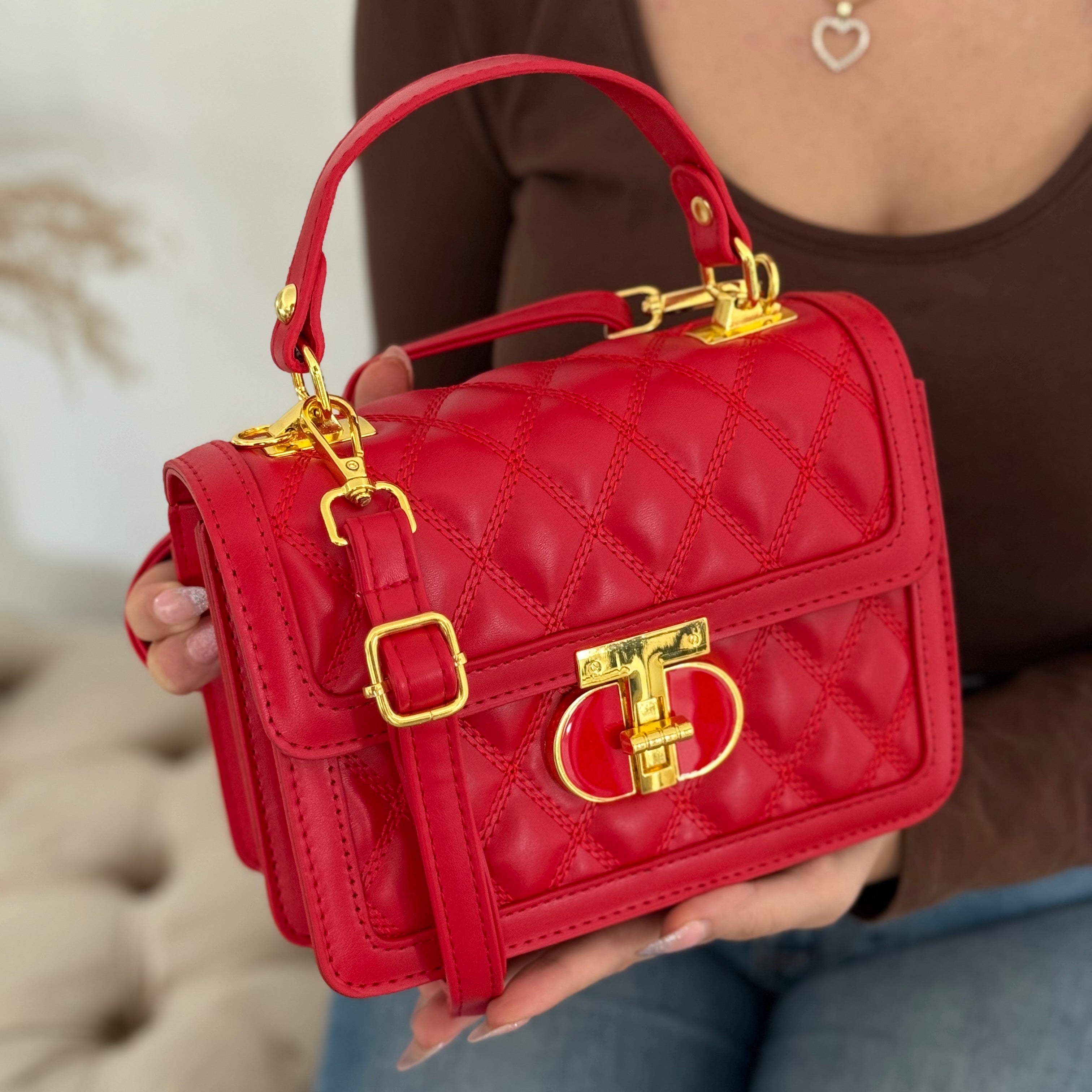 Sac Bandoulière  Rouge
