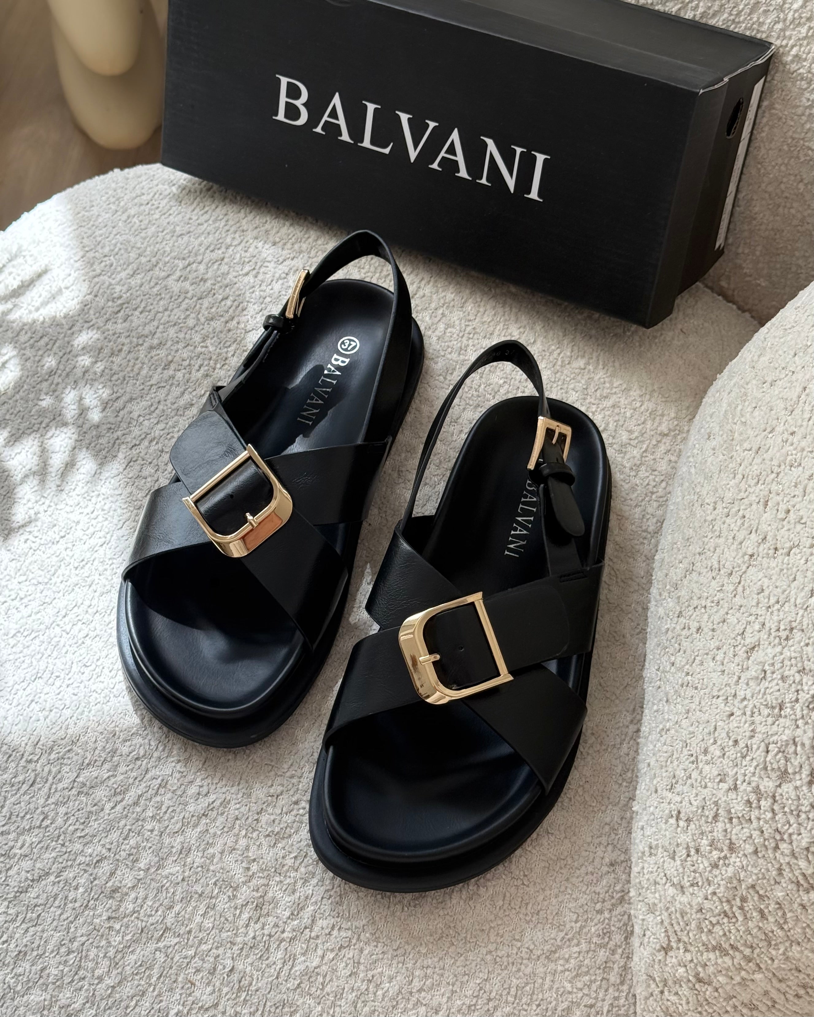 Sandales lucy Noir