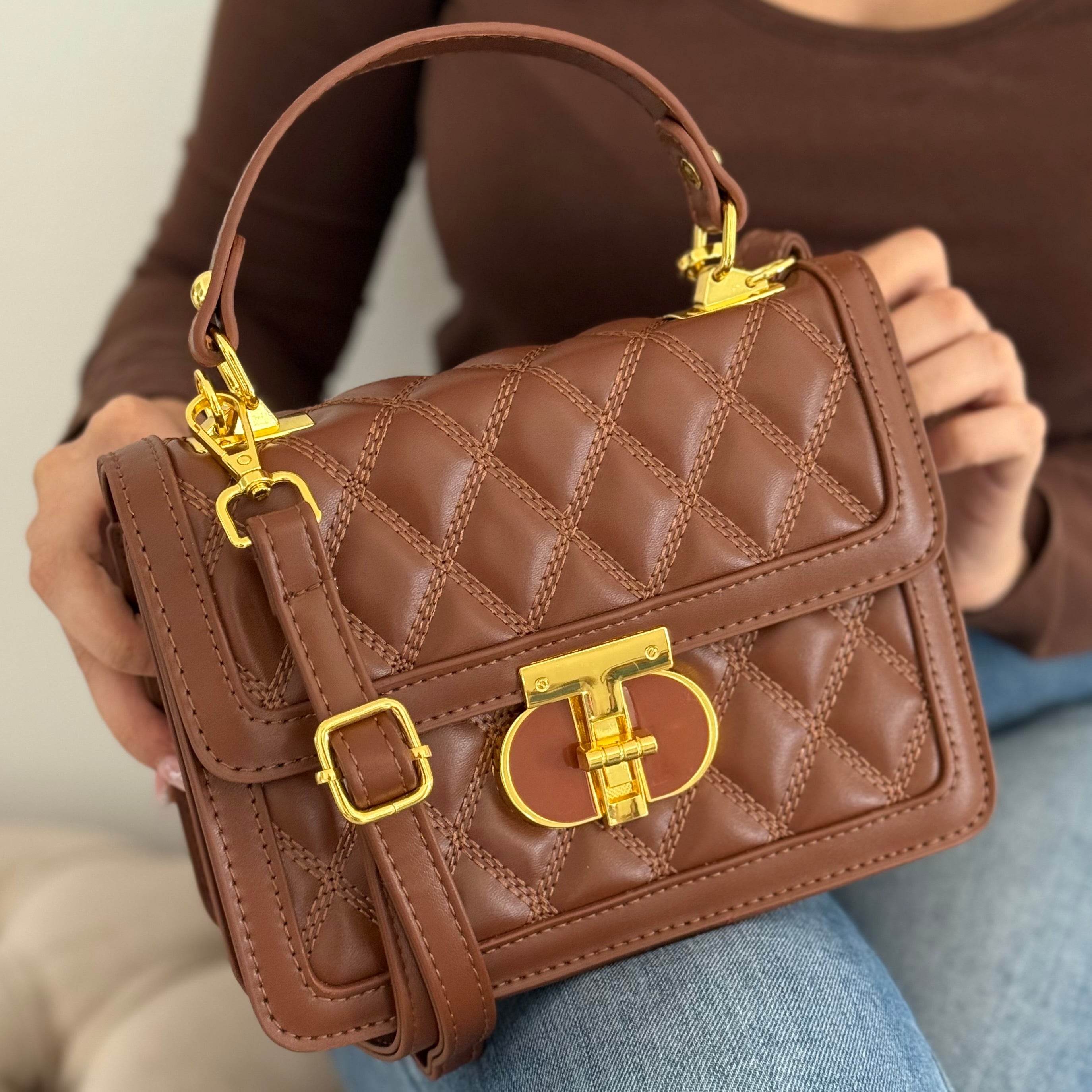 Sac Bandoulière marron