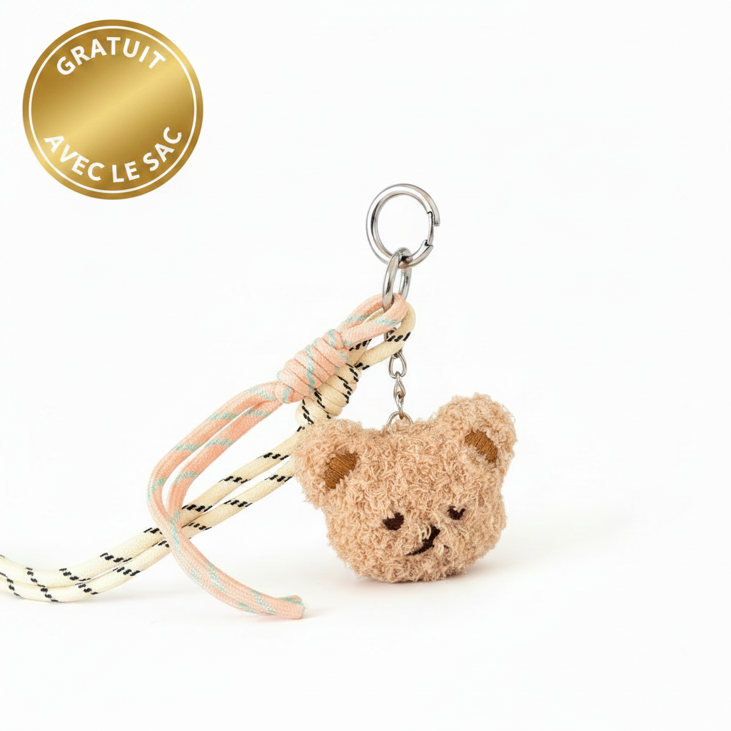 Le sac  " Teddy Cream   "