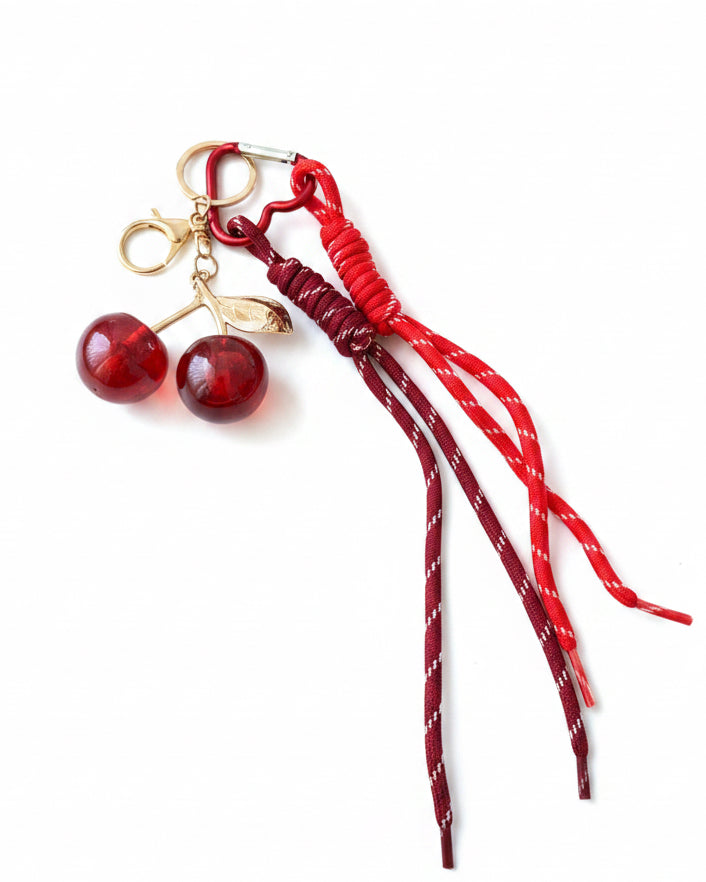 Porte clé cerise
