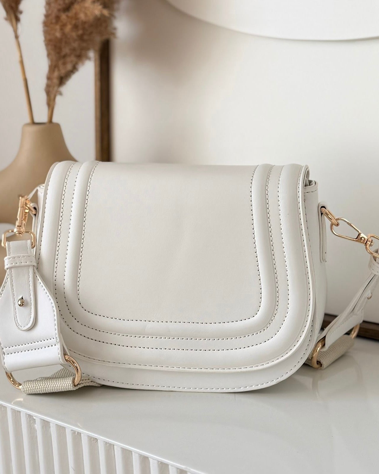 Sac L’iconique selle blanc