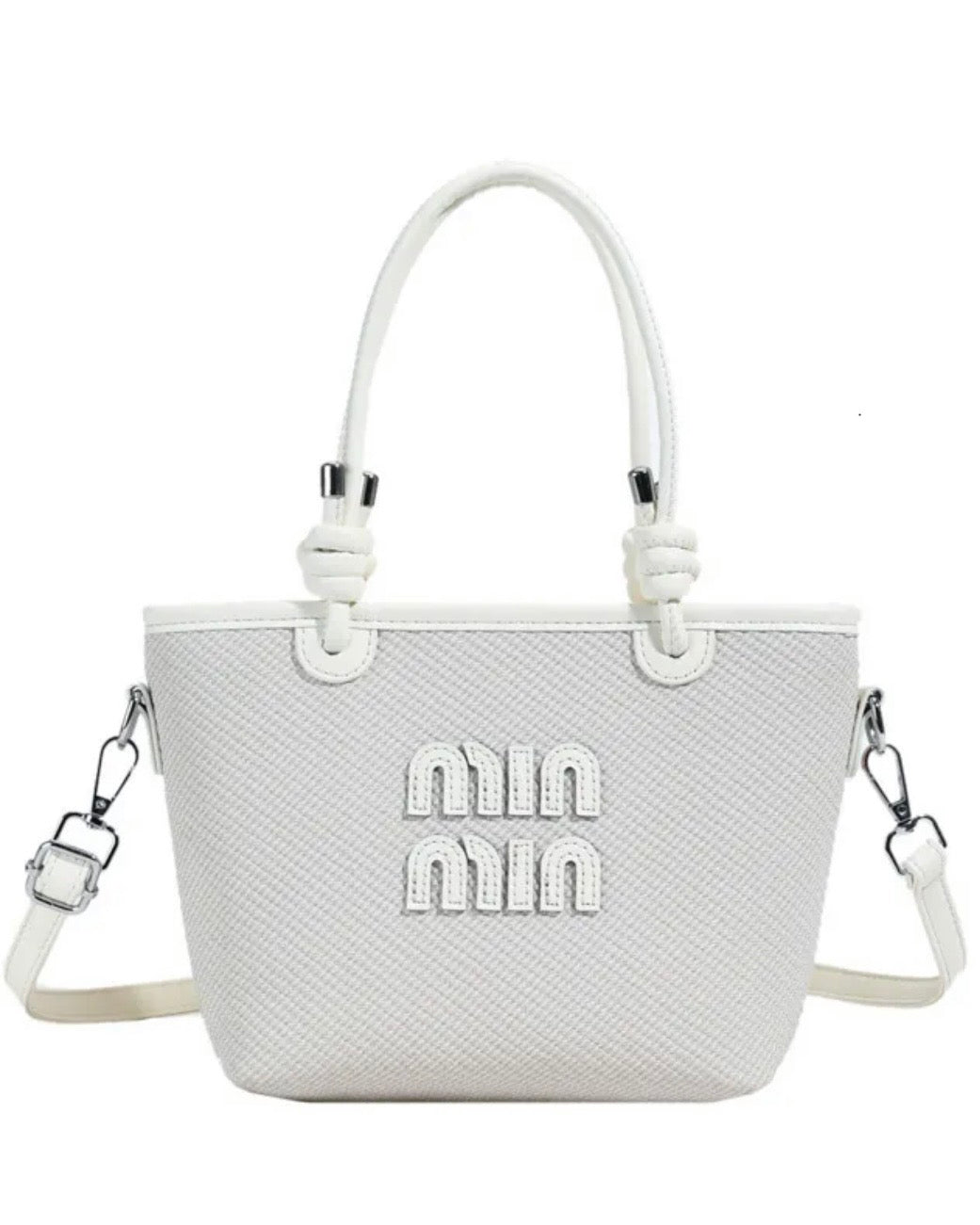 Sac Le Petit Macaron blanc cassé - hkstore