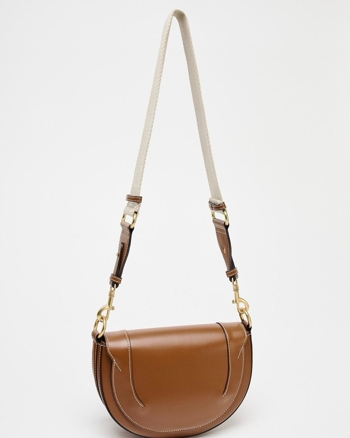 Sac à main le Demi-lune camel - hkstore