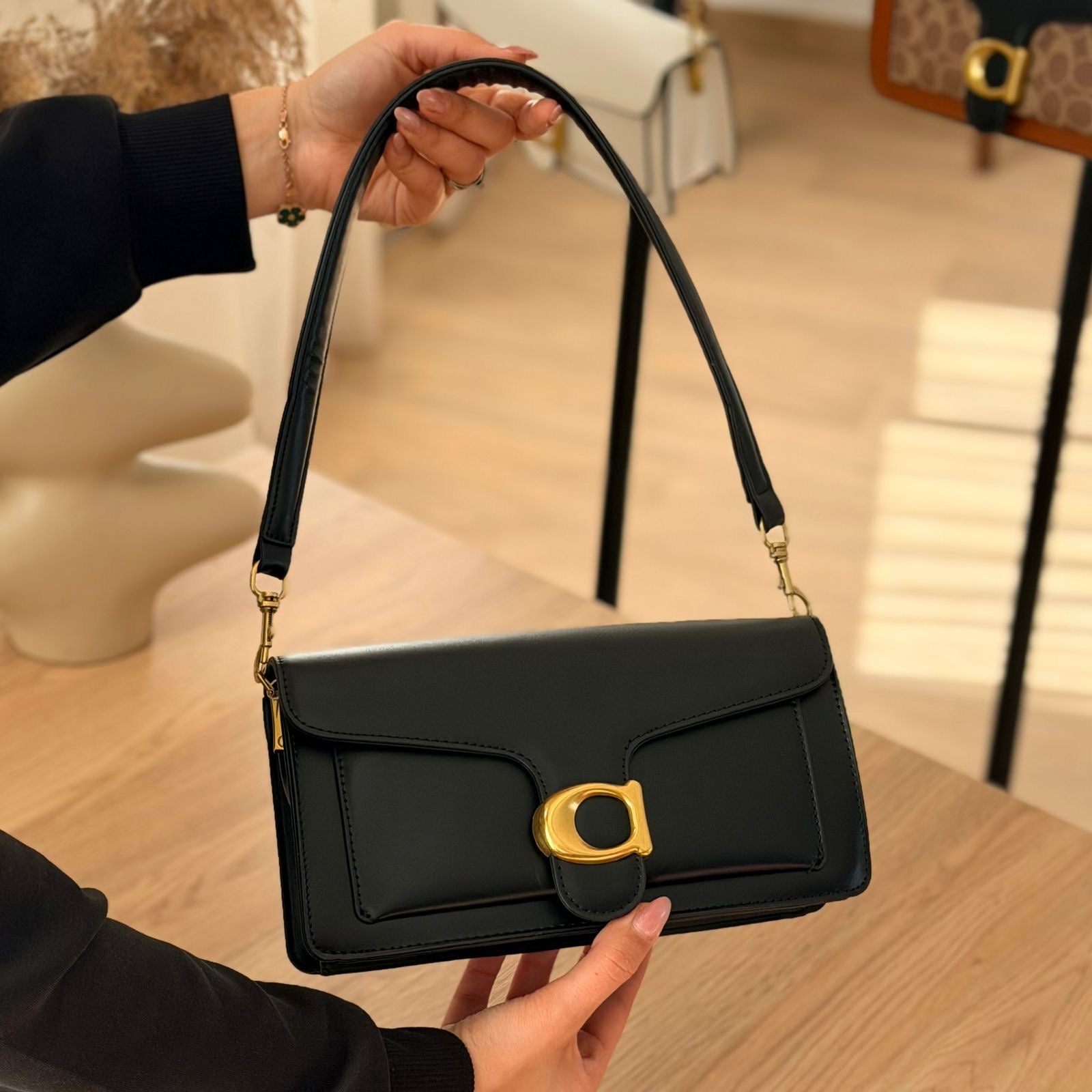 Sac a main  noir - hkstore