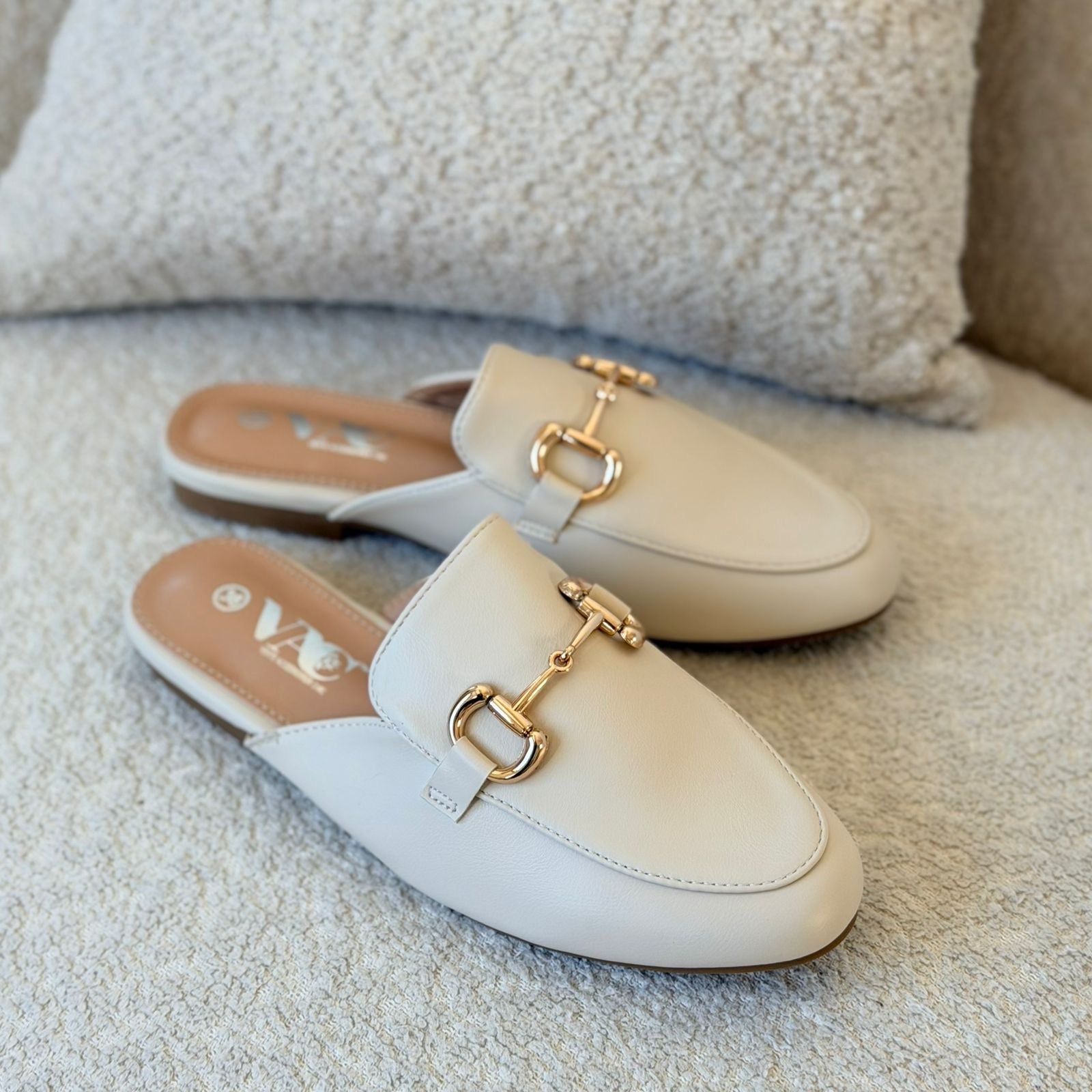 Mules chic gold - hkstore