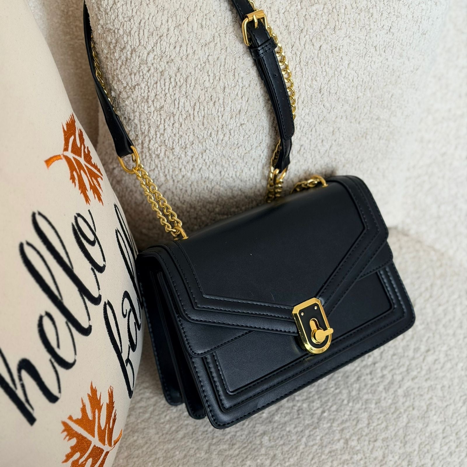 Sac à main chic  noir - hkstore