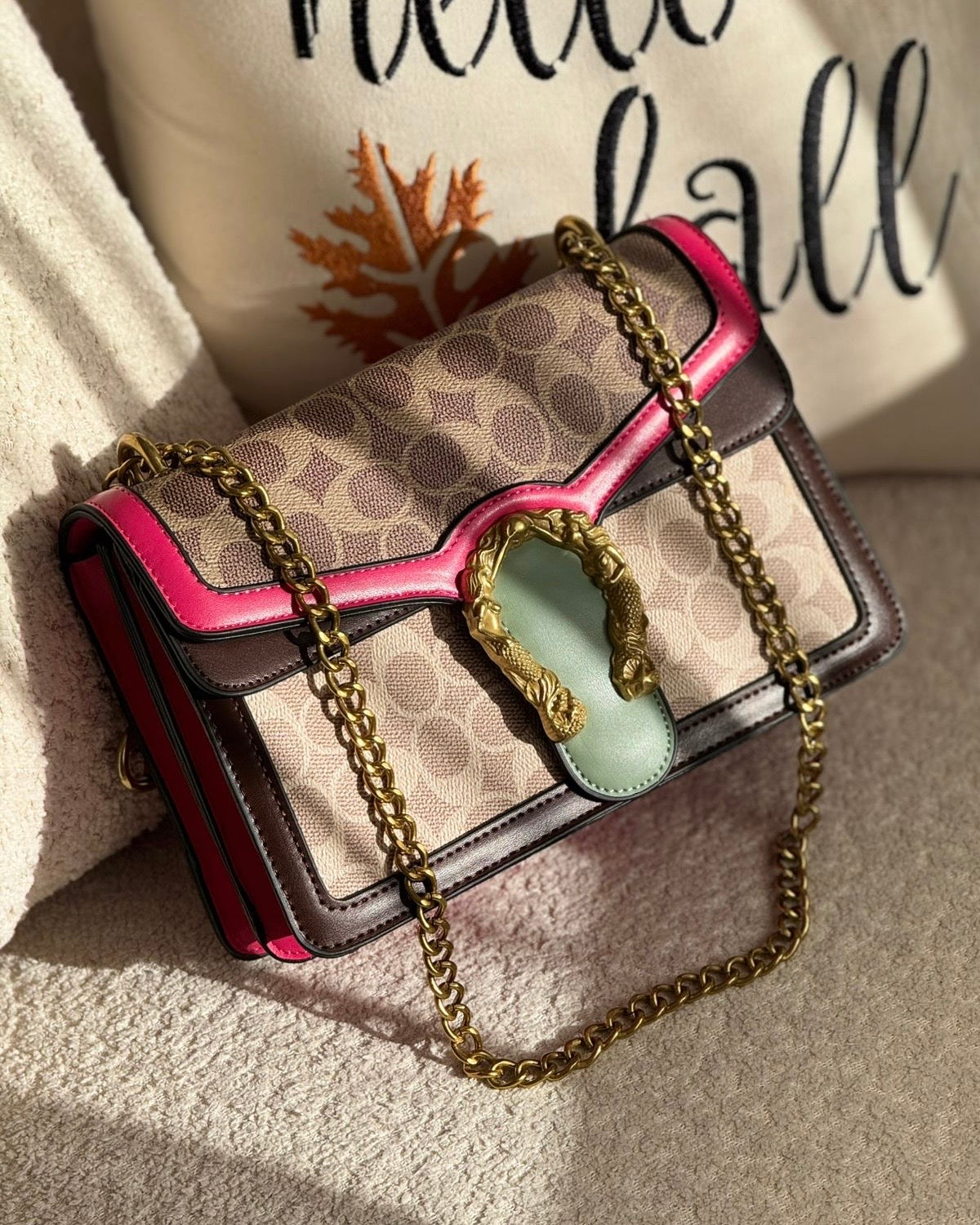 Sac à main Diorama pink