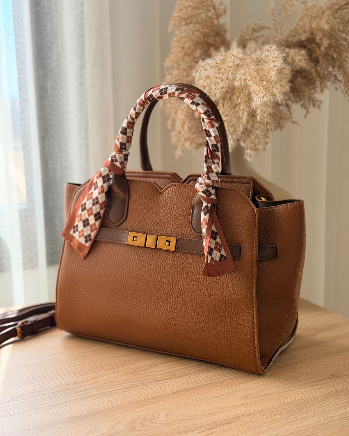 Sac a main  marron - hkstore