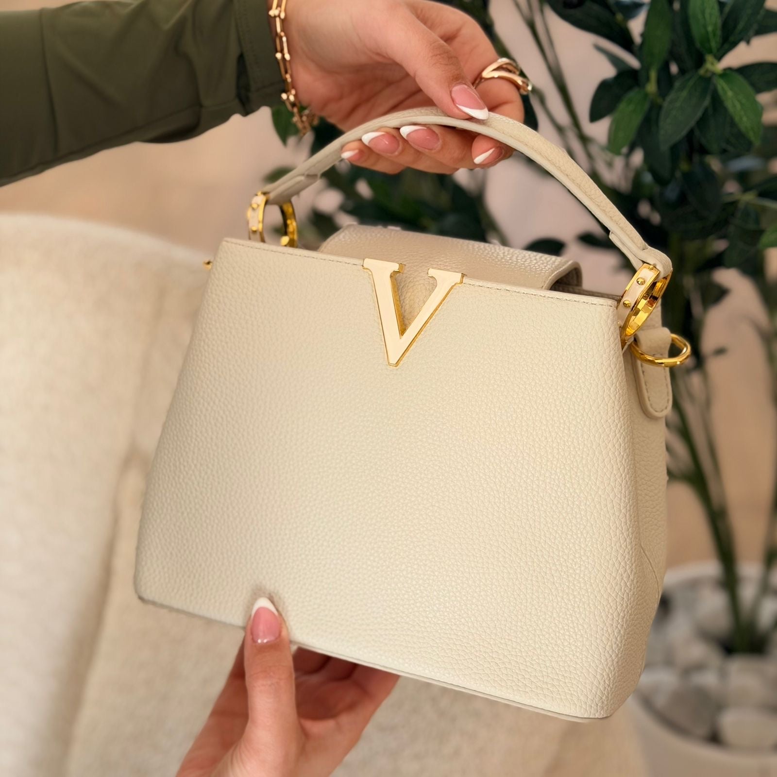 Sac à main Aura White - hkstore