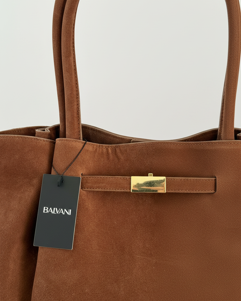 Sac à main Le Sublime Daim Light Brown