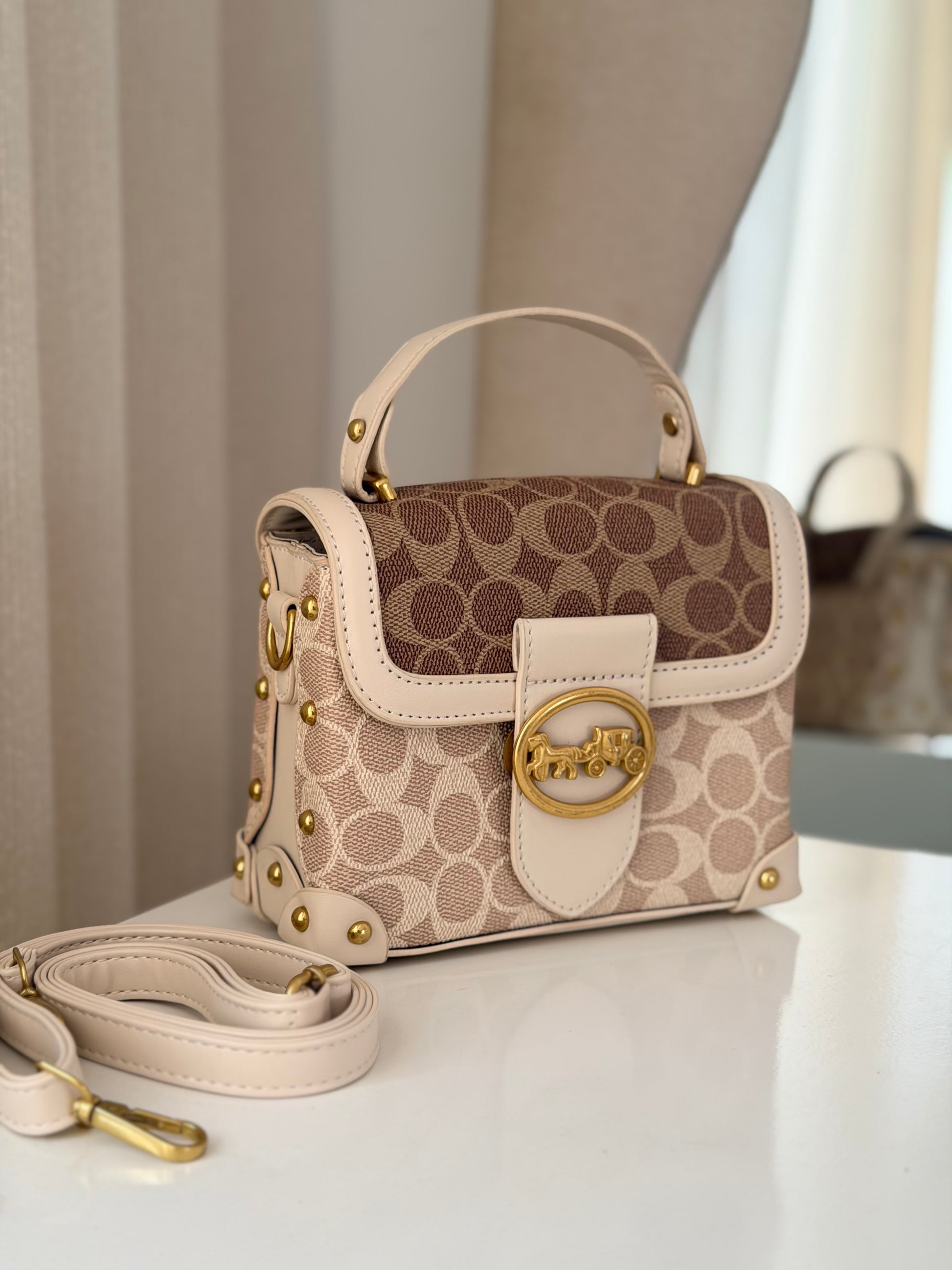 Sac à main beige - hkstore