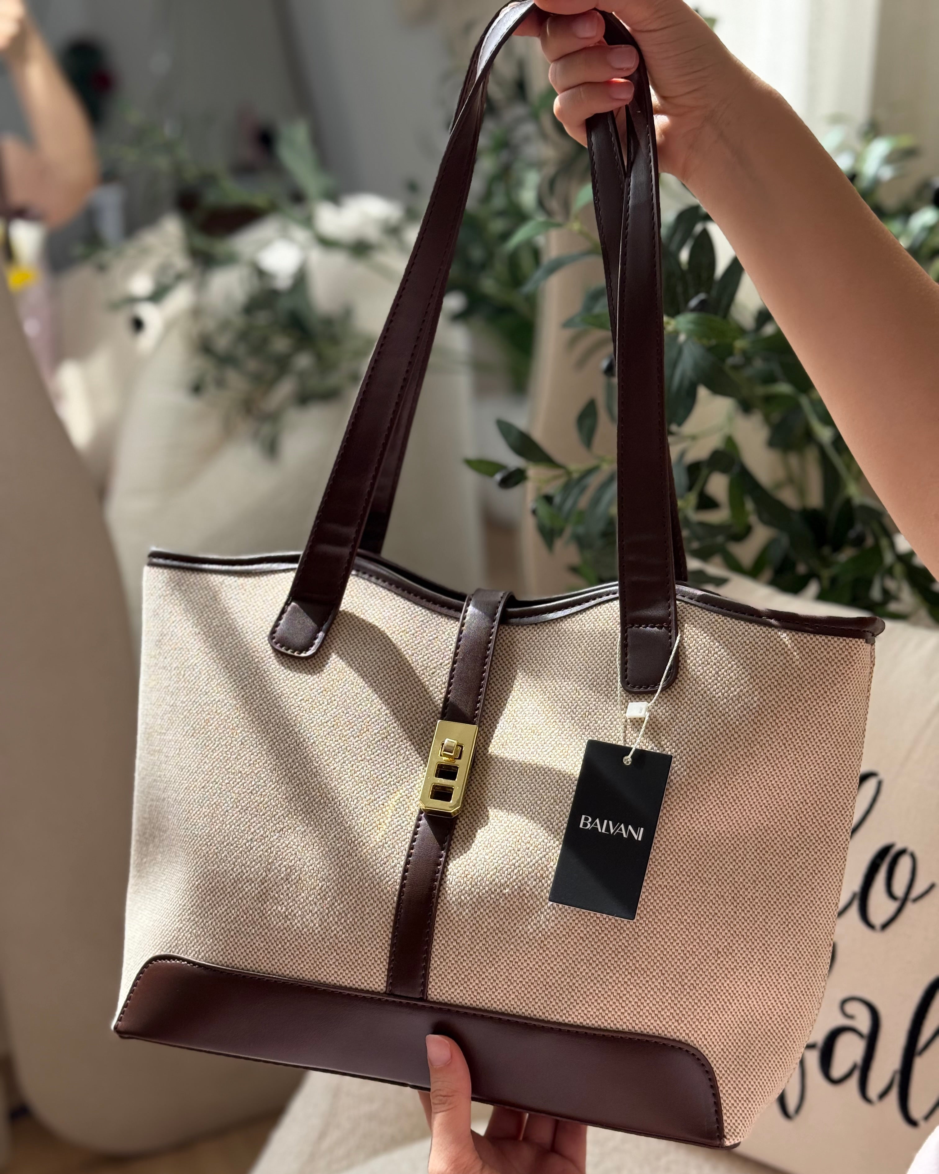 University Bag  dark brown
