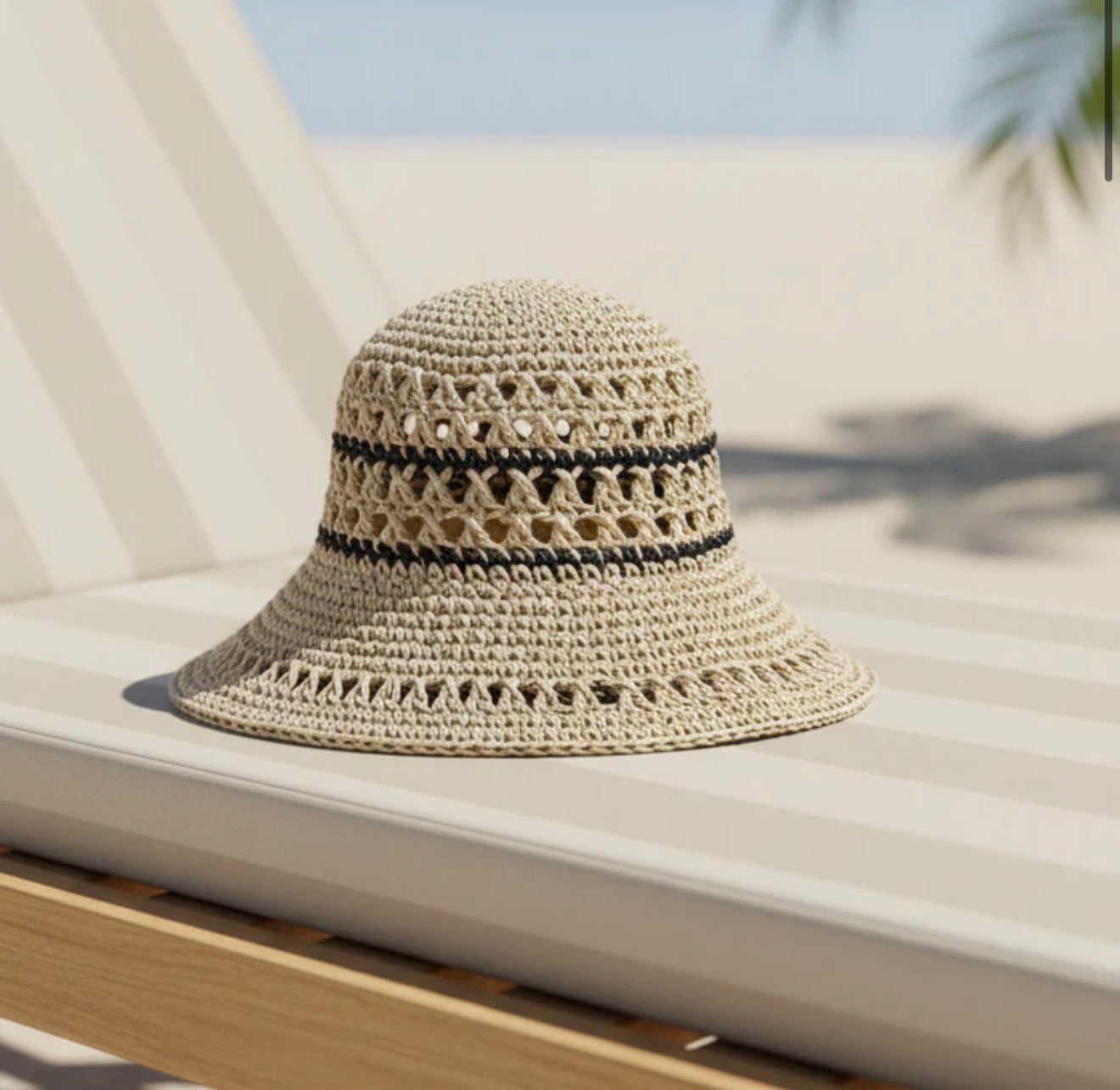 Chapeau sunset noir