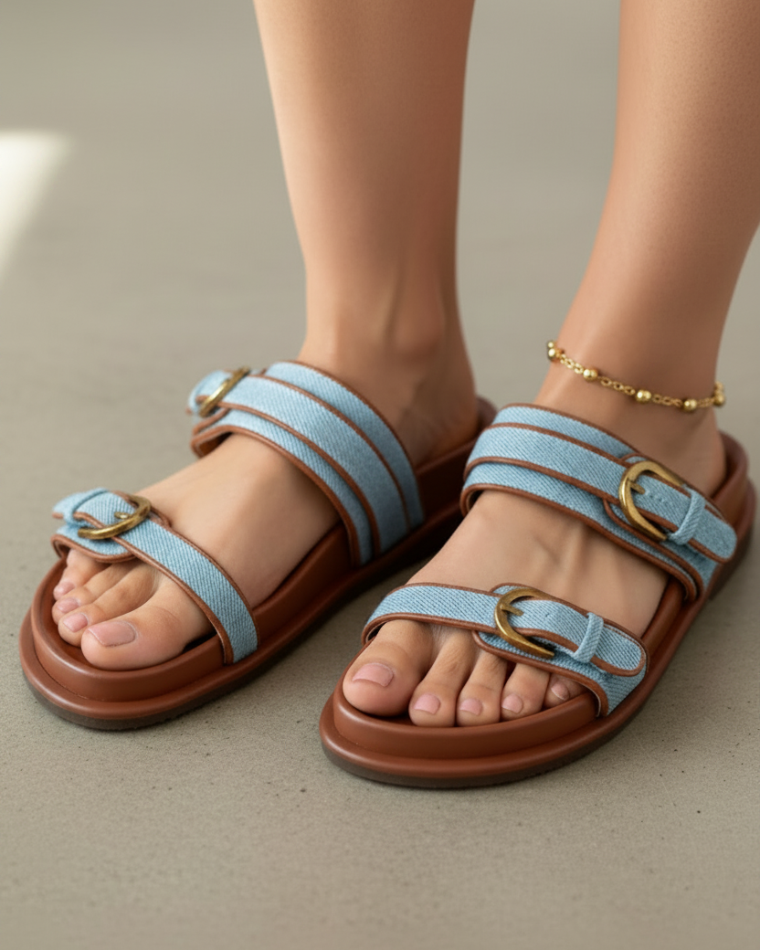 Mules Golden Touch