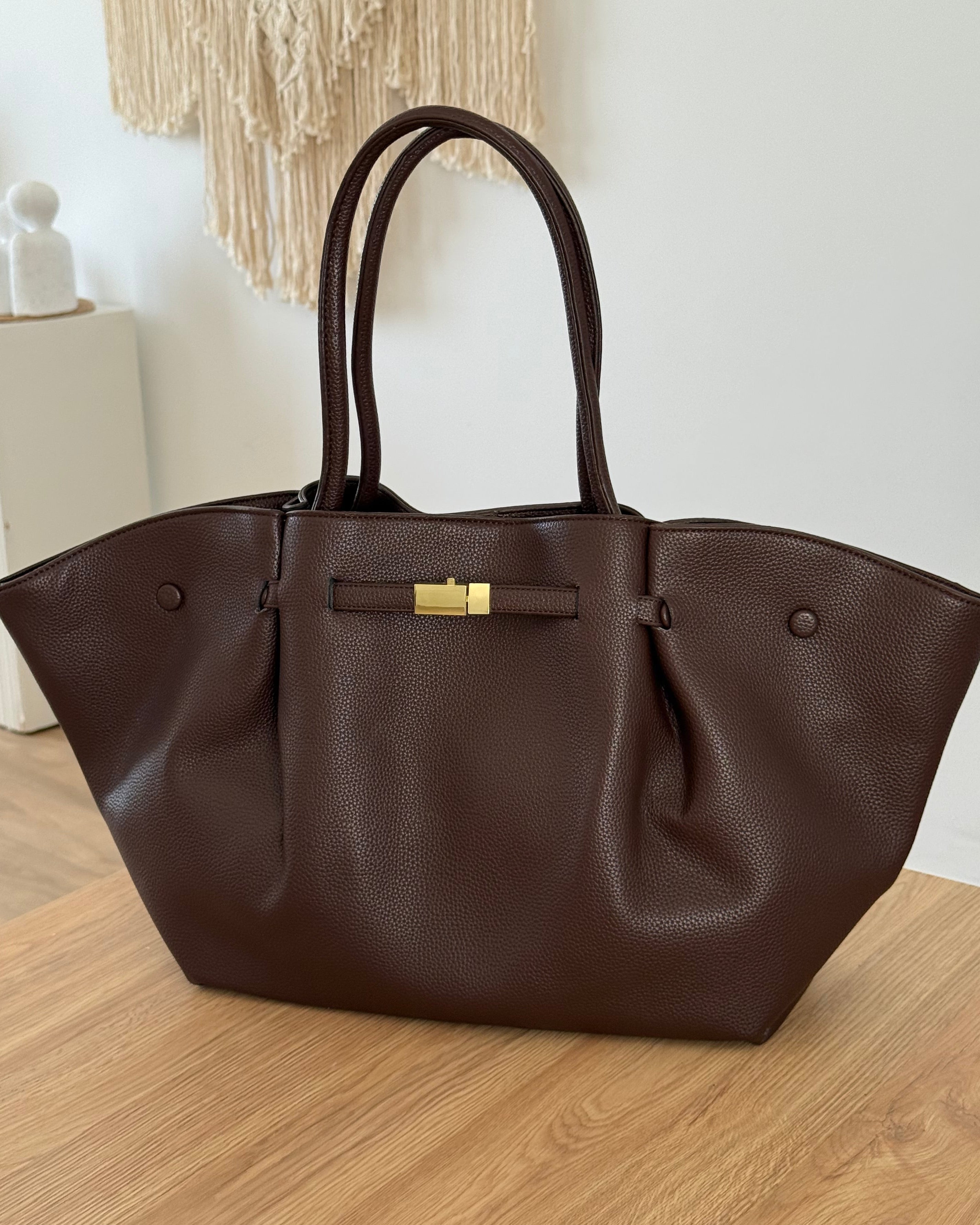Sac à main Le Sublime Burgundy chocolat
