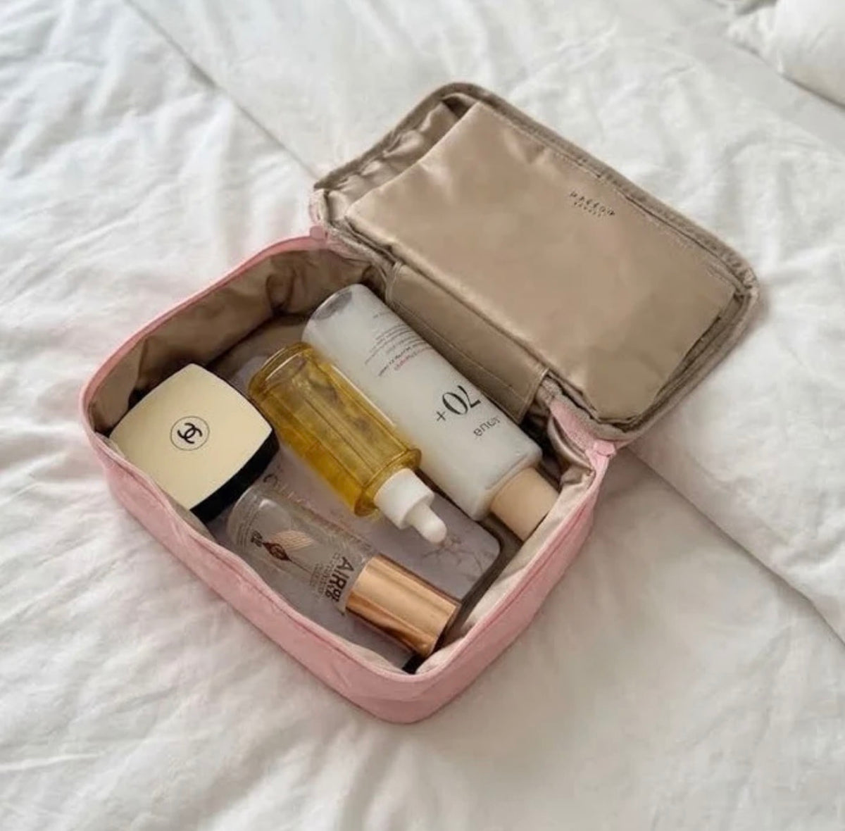 Trousse de Maquillage & pinceaux– Multi-Compartiments