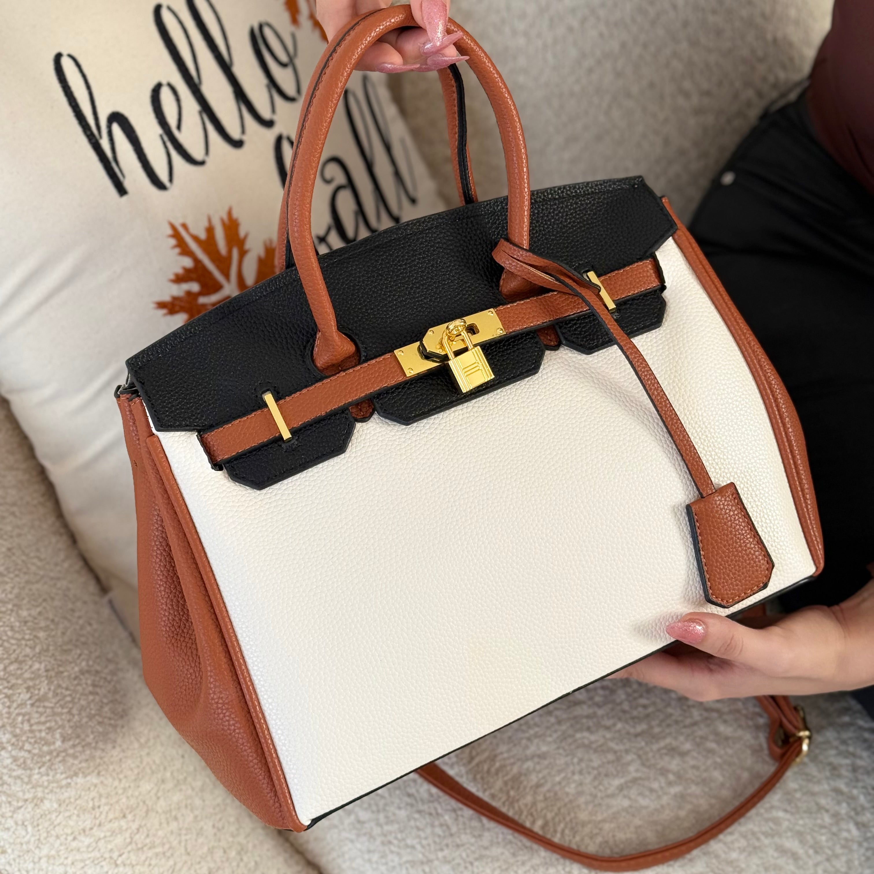 Sac A Bandoulière Marron