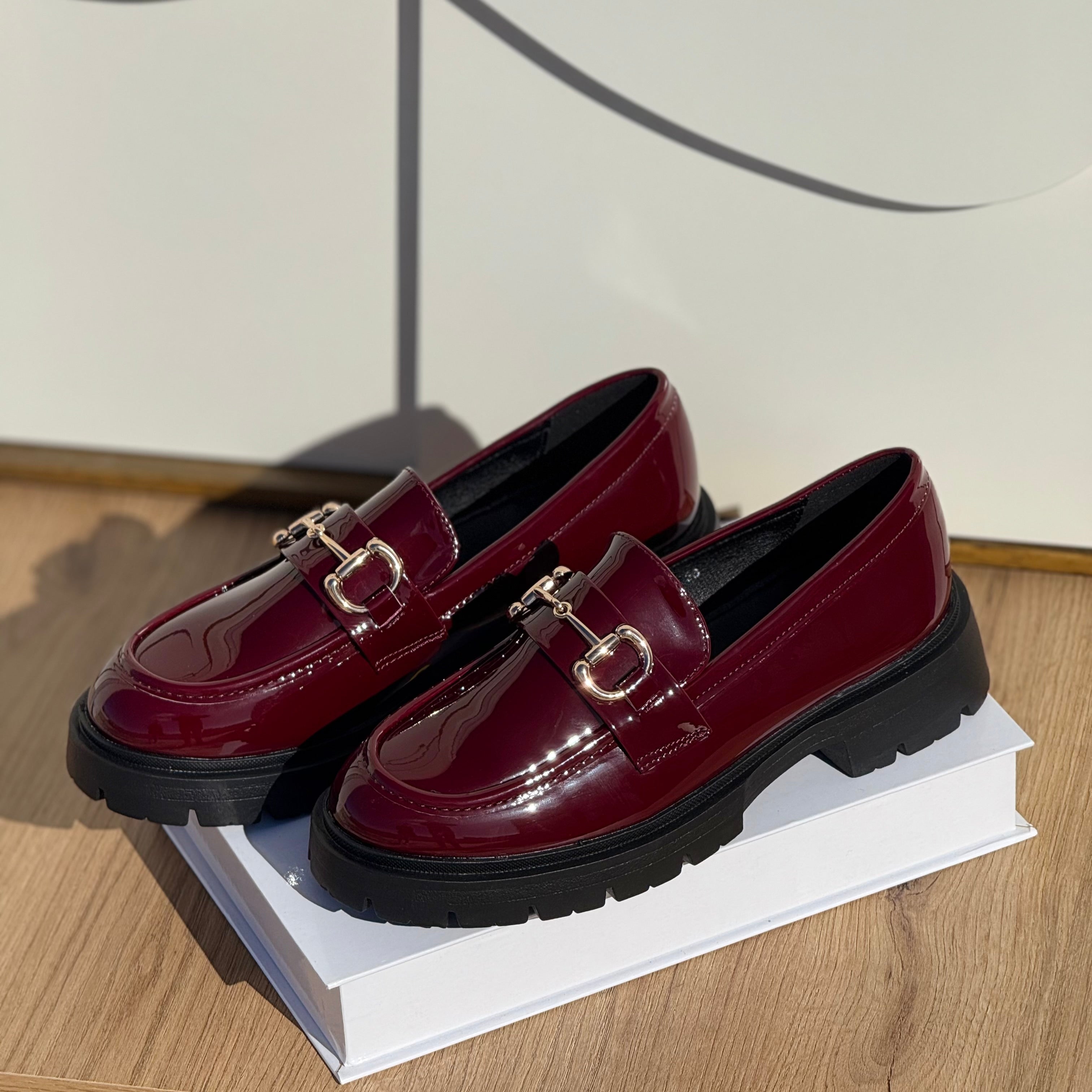 Mocassins L’Audacieux Burgundy