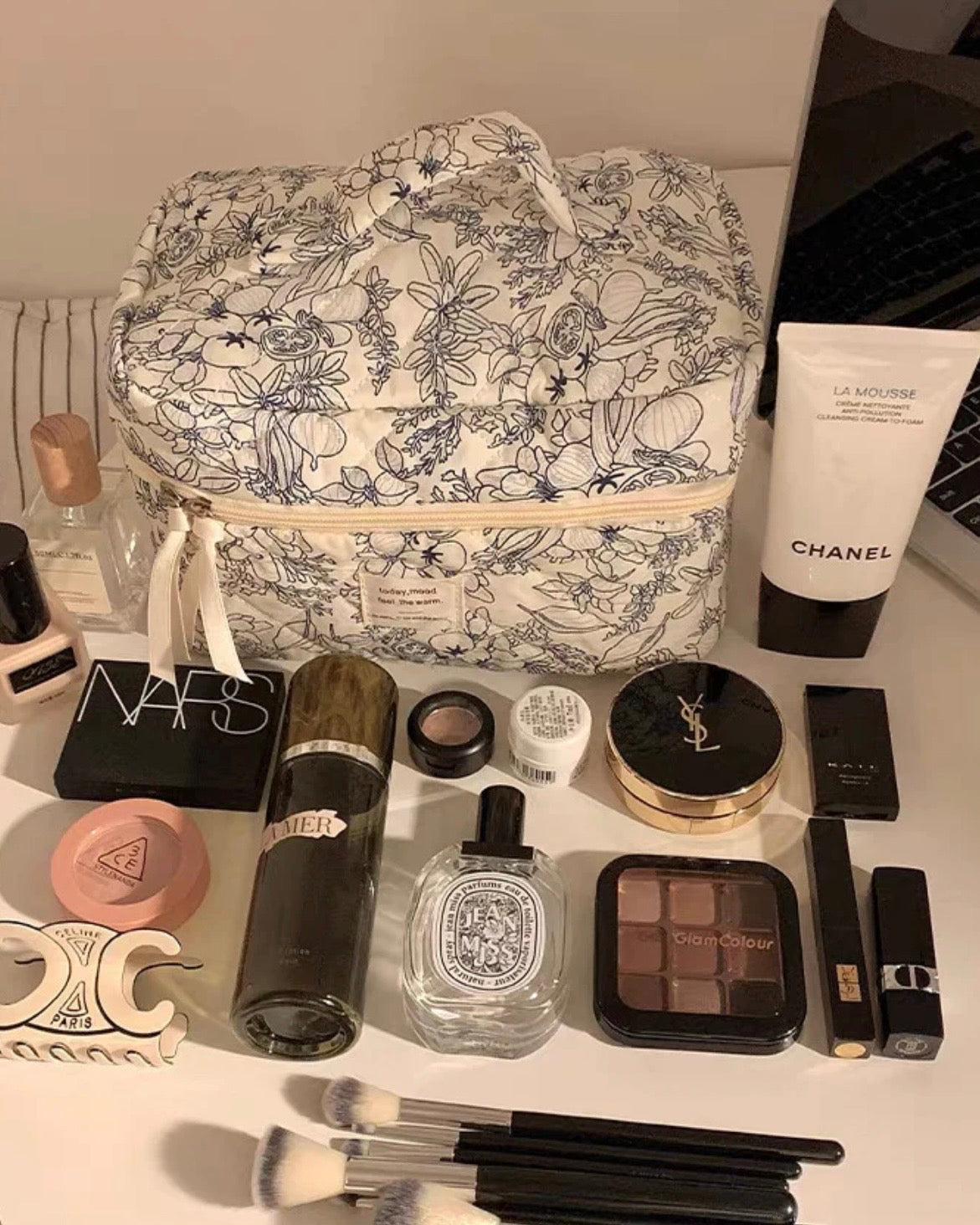 Set de 3 trousses de toilette & maquillage