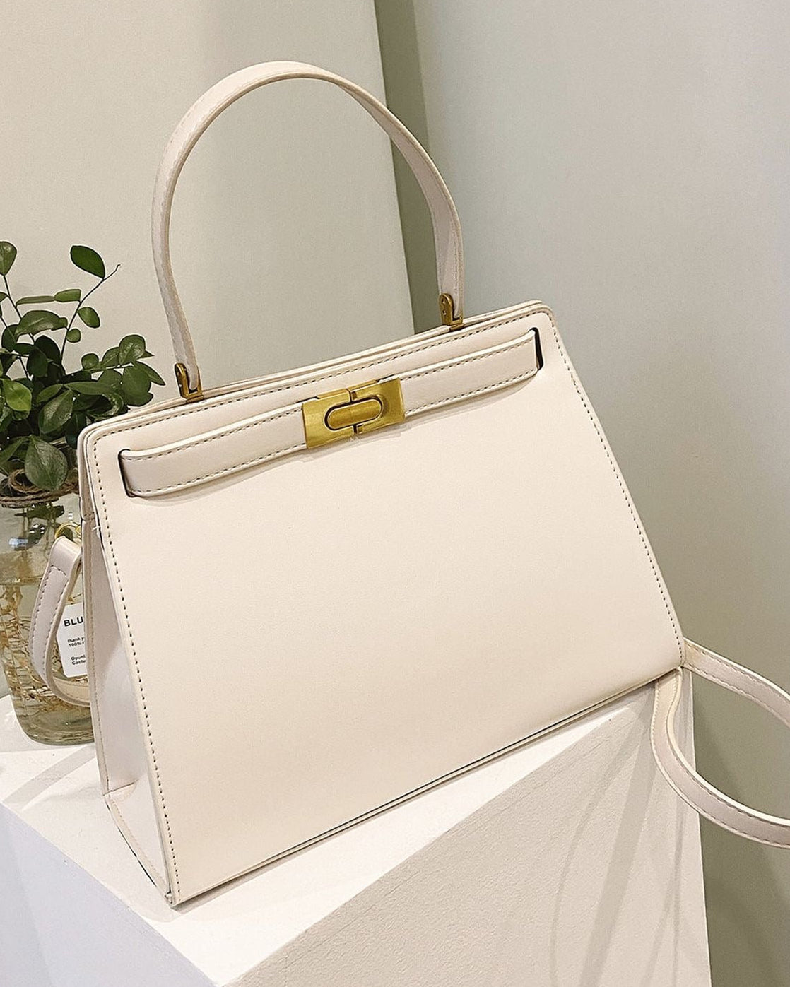 Sac le signature blanc - hkstore