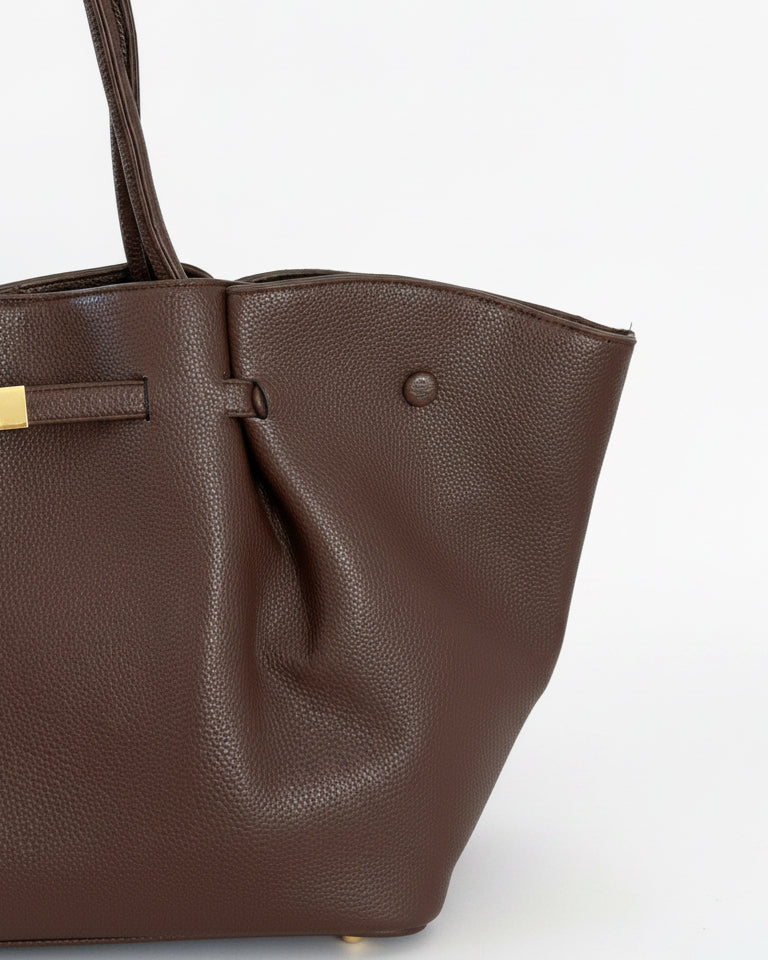 Sac à main Le Sublime Burgundy chocolat