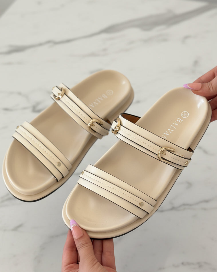 Mules havana Blanc
