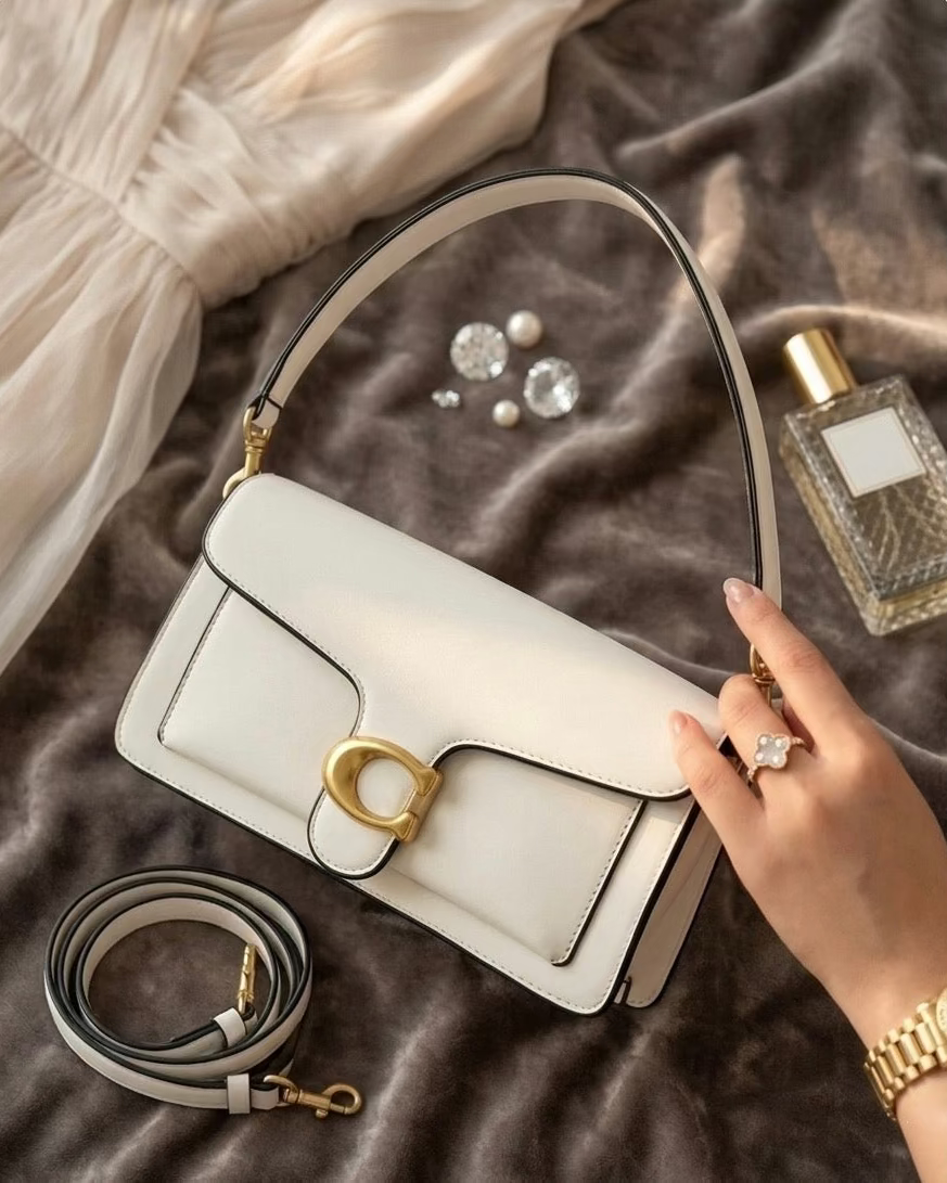 Sac a main  blanc - hkstore