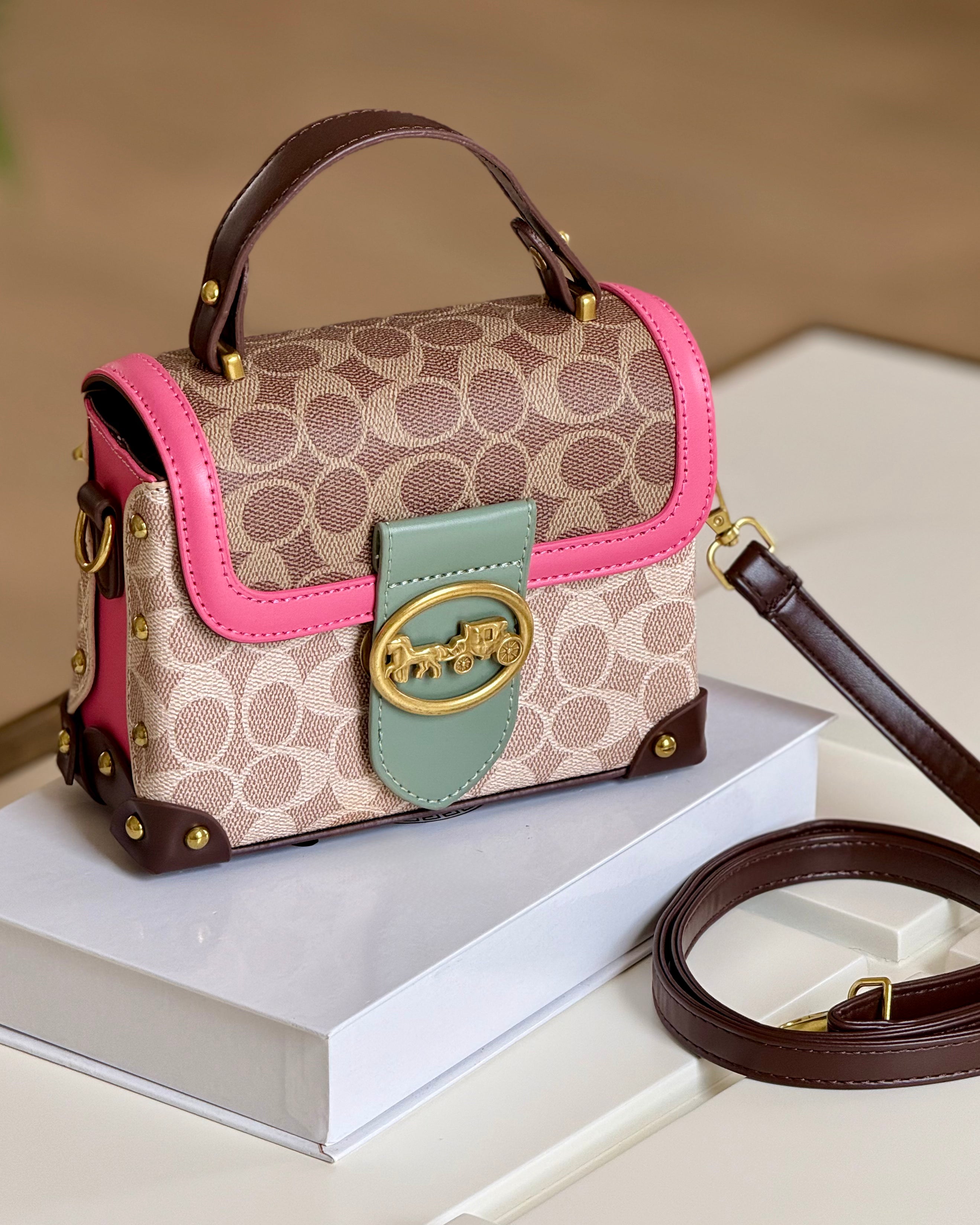 Sac Le Petit Coffret rose - hkstore