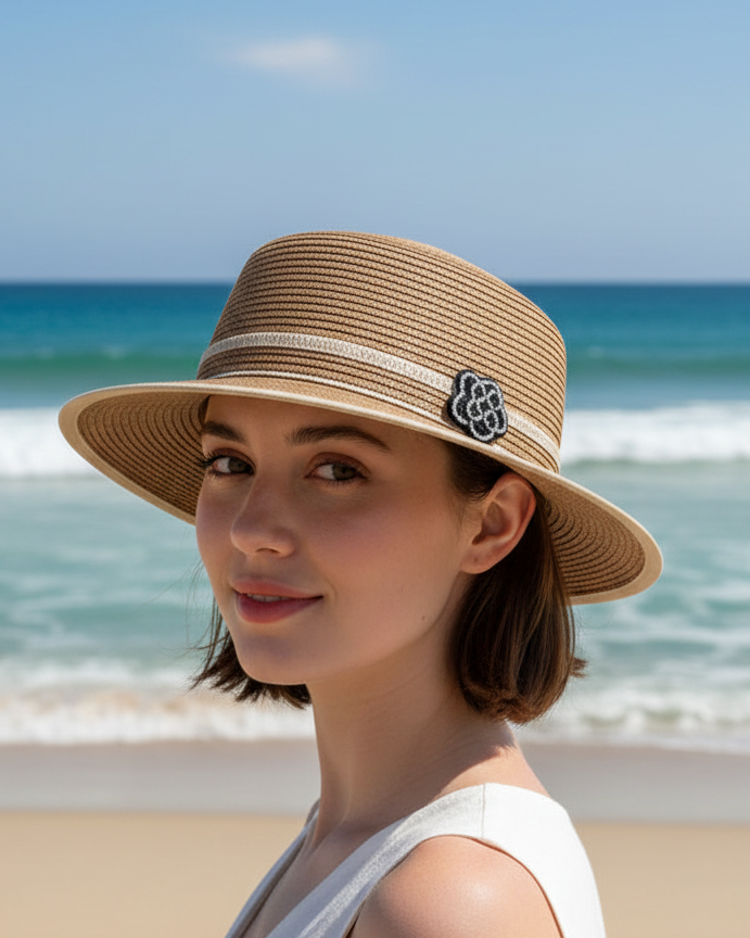 Chapeau en paille