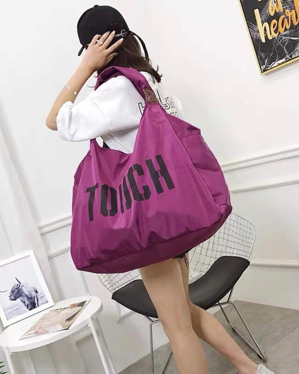 Sac de sport / voyage mauve