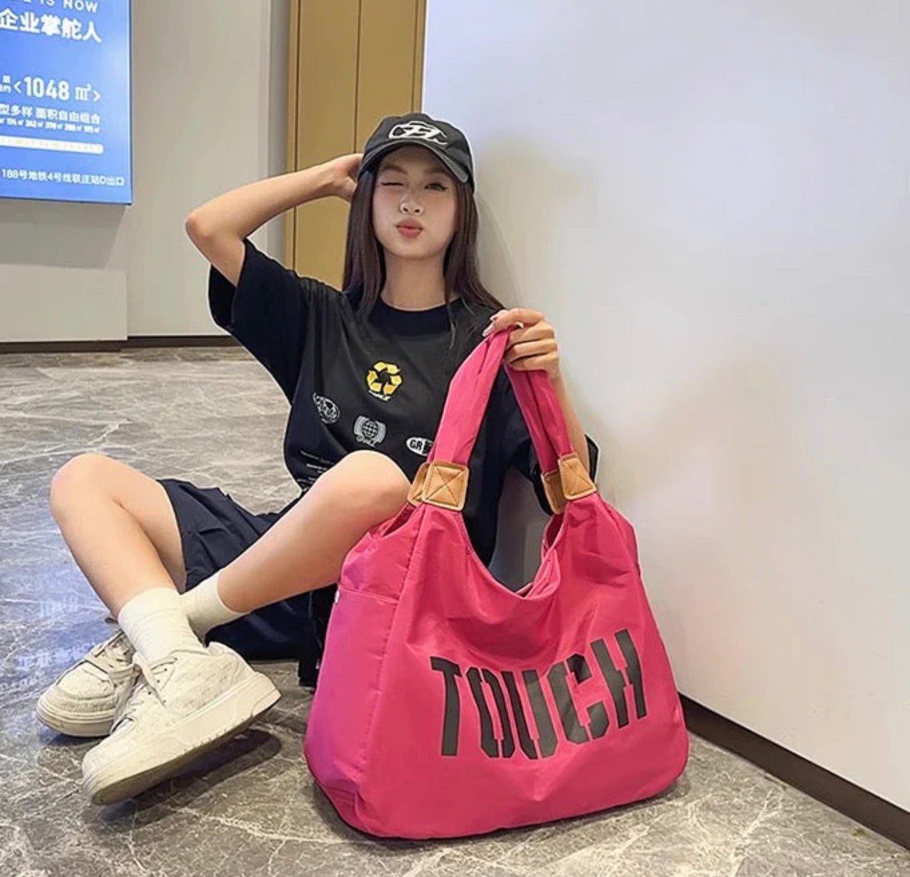 Sac de sport / voyage Rose