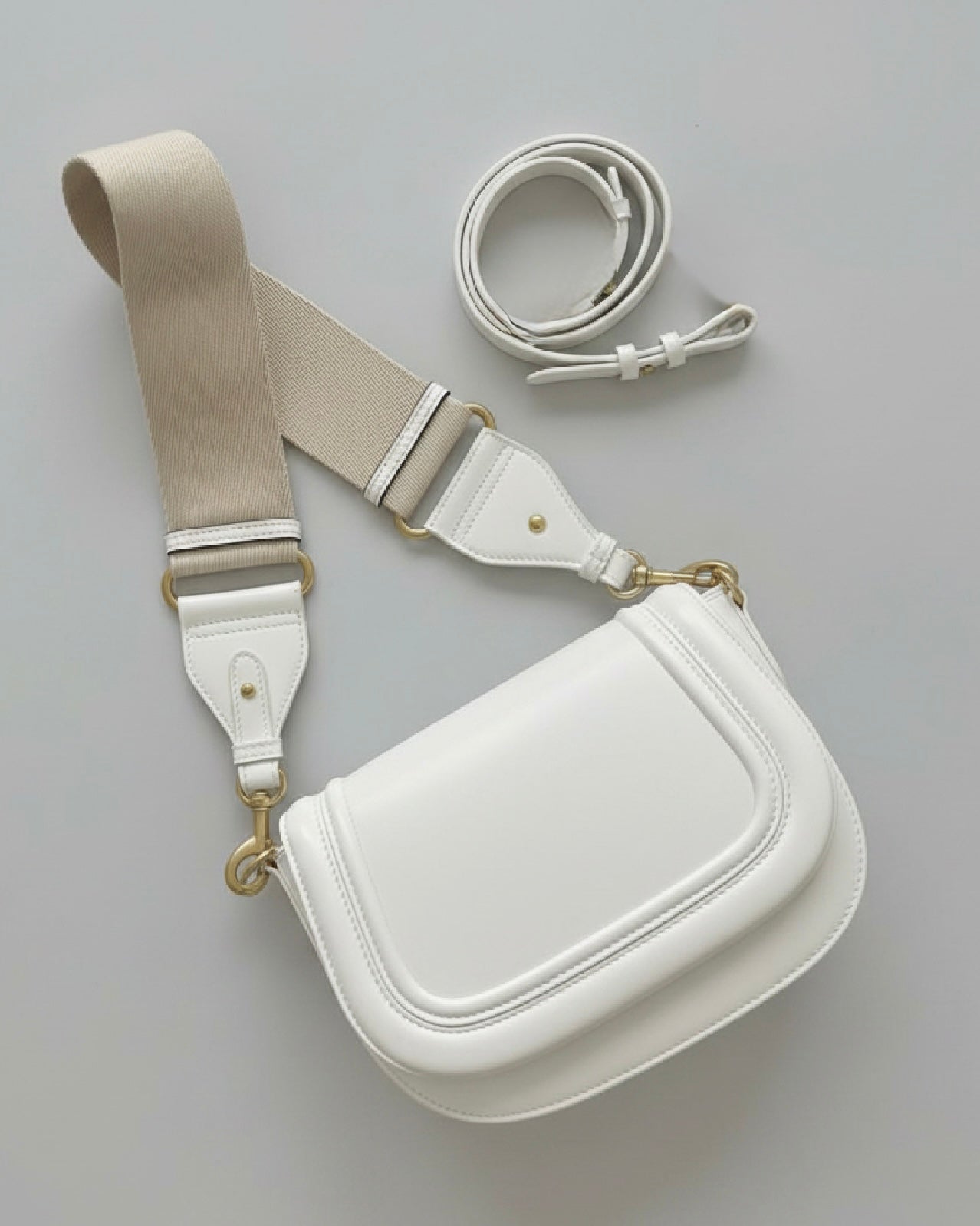 Sac L’iconique selle blanc - hkstore