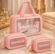 Set de 3 trousses de toilette