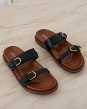 Mules capri style Noir