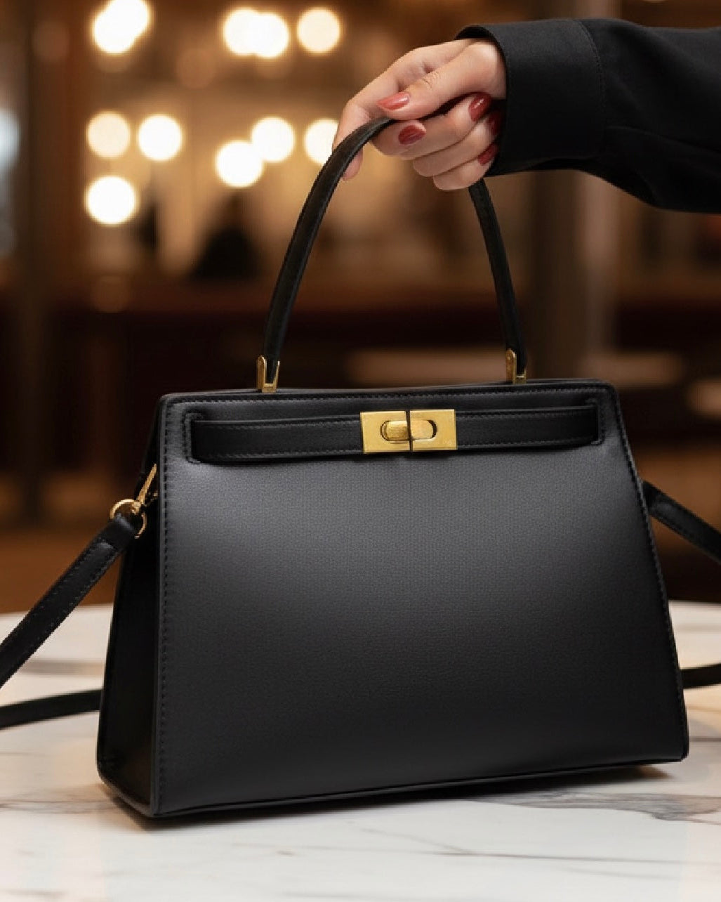 Sac le signature noir - hkstore