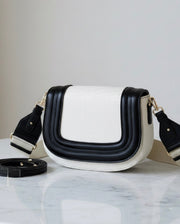 Sac L’iconique selle Noir & blanc - hkstore