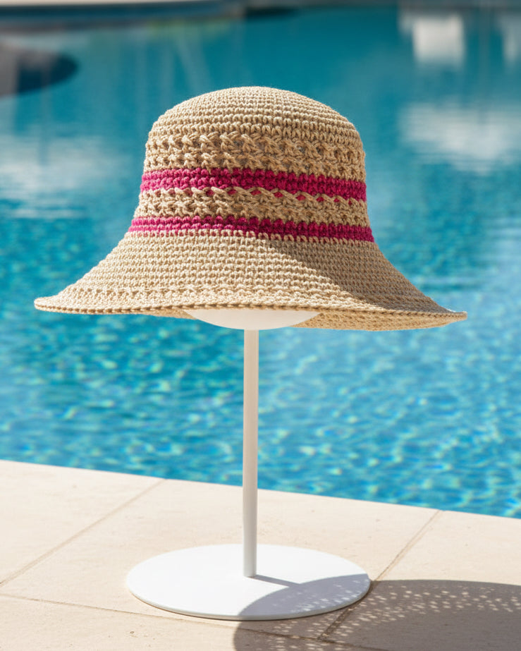 Chapeau sunset rose