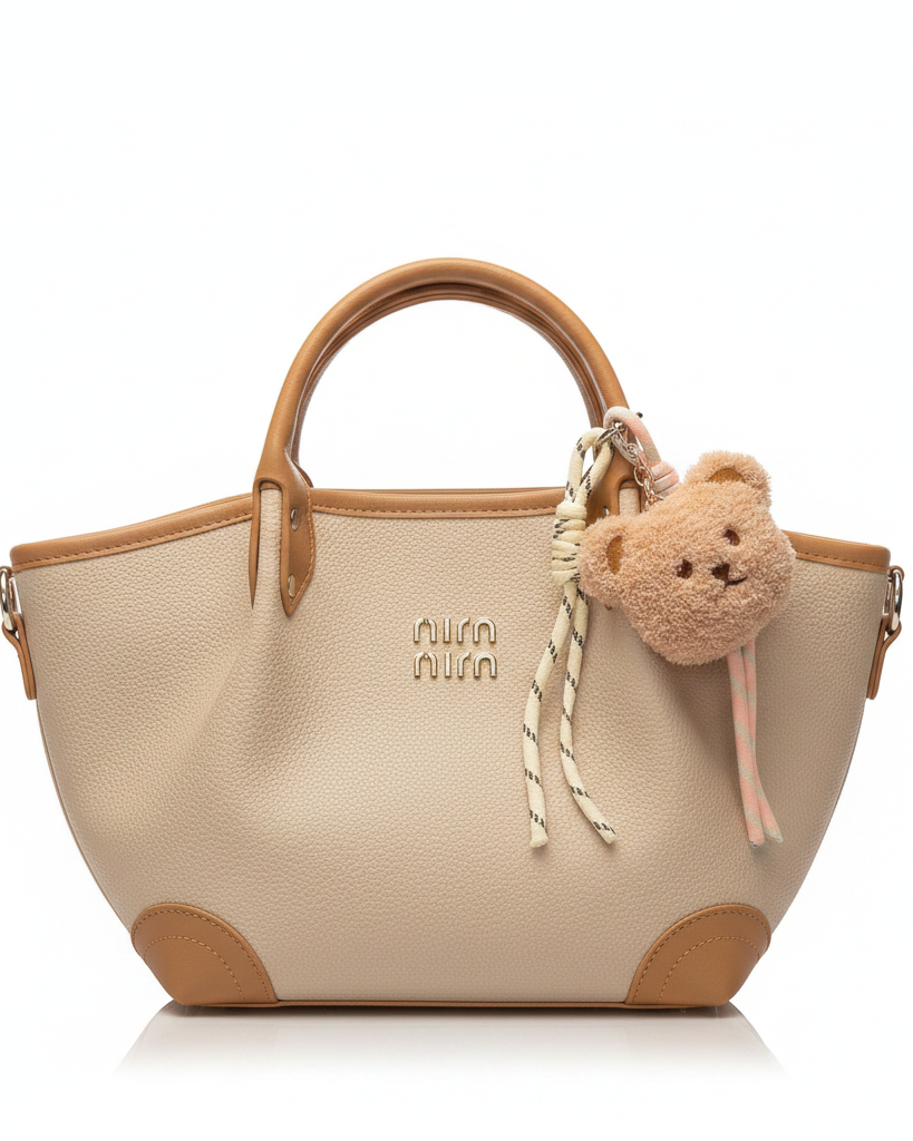 Le sac  " Teddy Cream   "
