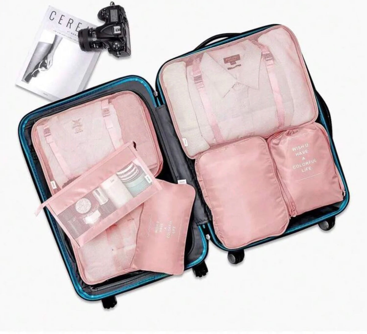 Set de 11 sacs de rangement pour valise
