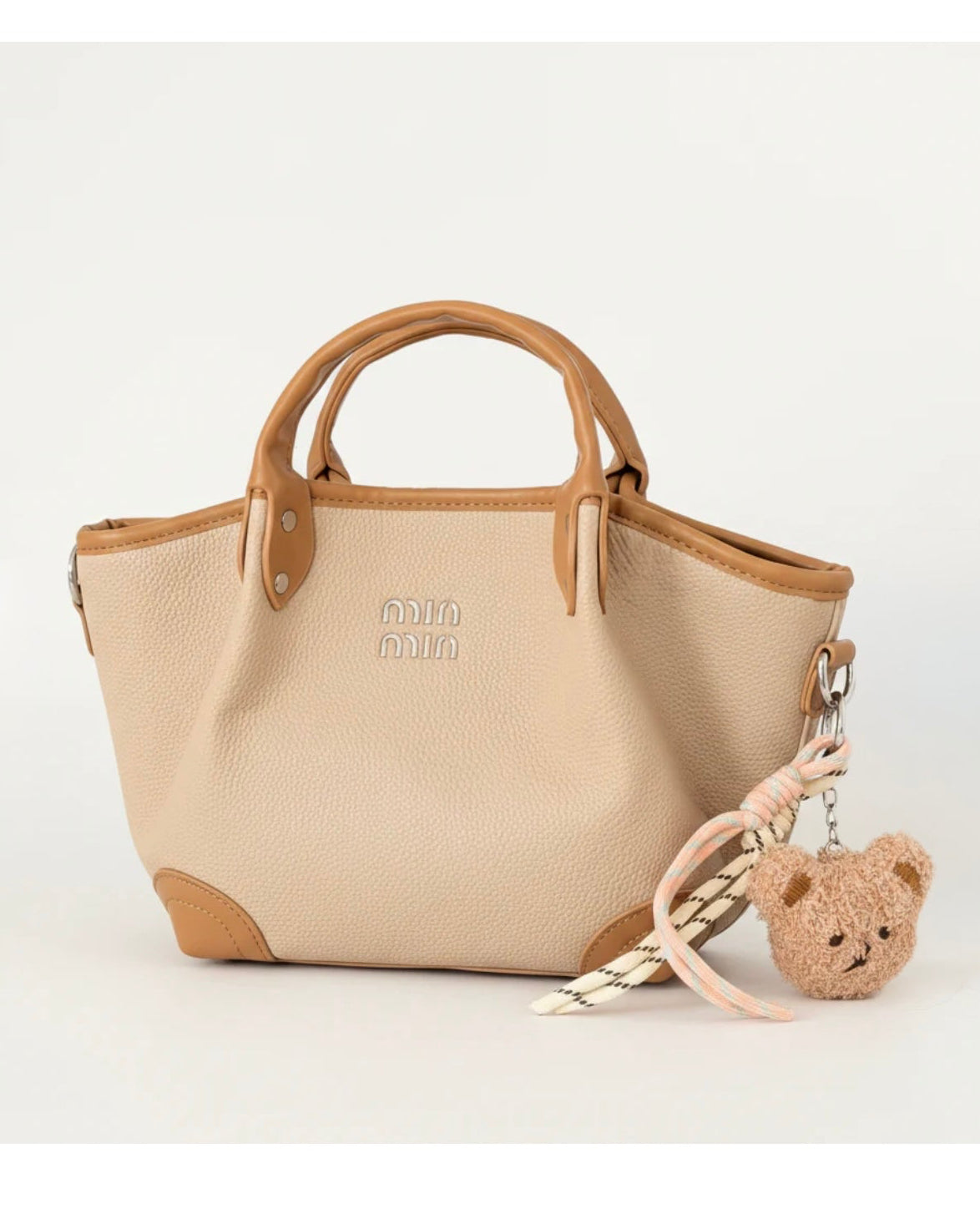 Le sac  " Teddy Cream   " - hkstore