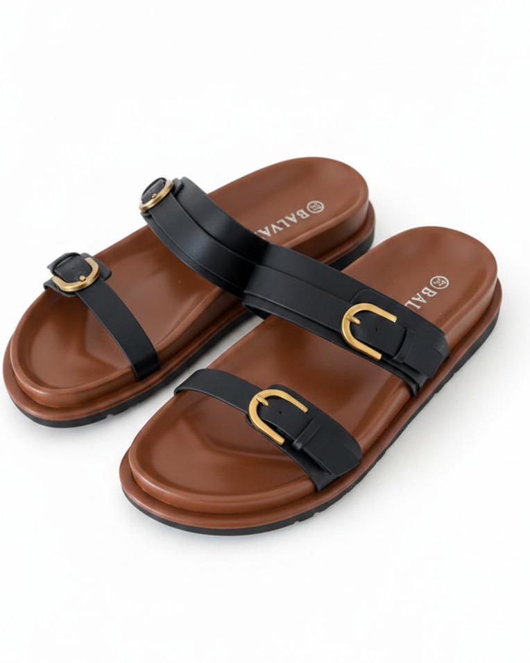 Mules capri style Noir